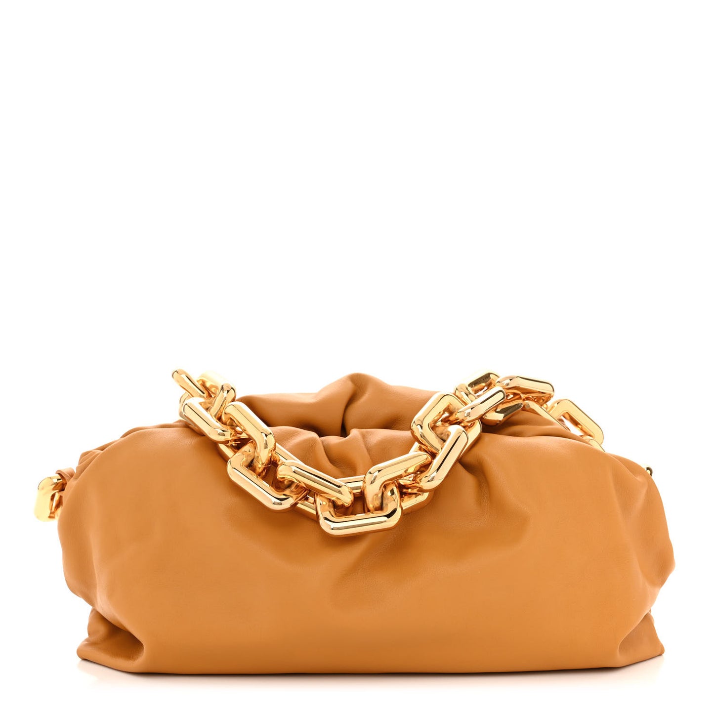 Calfskin The Pouch Chain Ocra