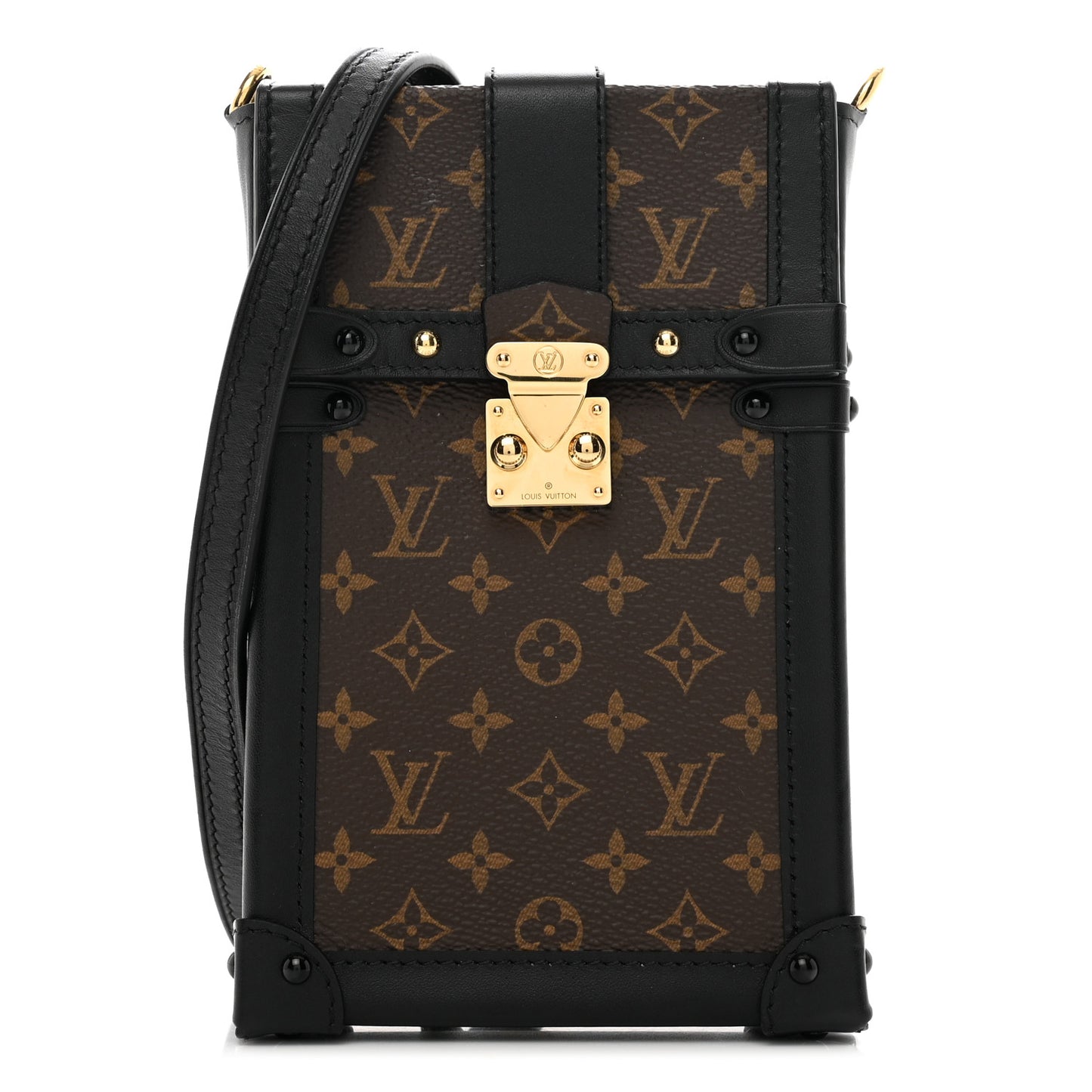 Monogram Pochette Trunk Verticale Black