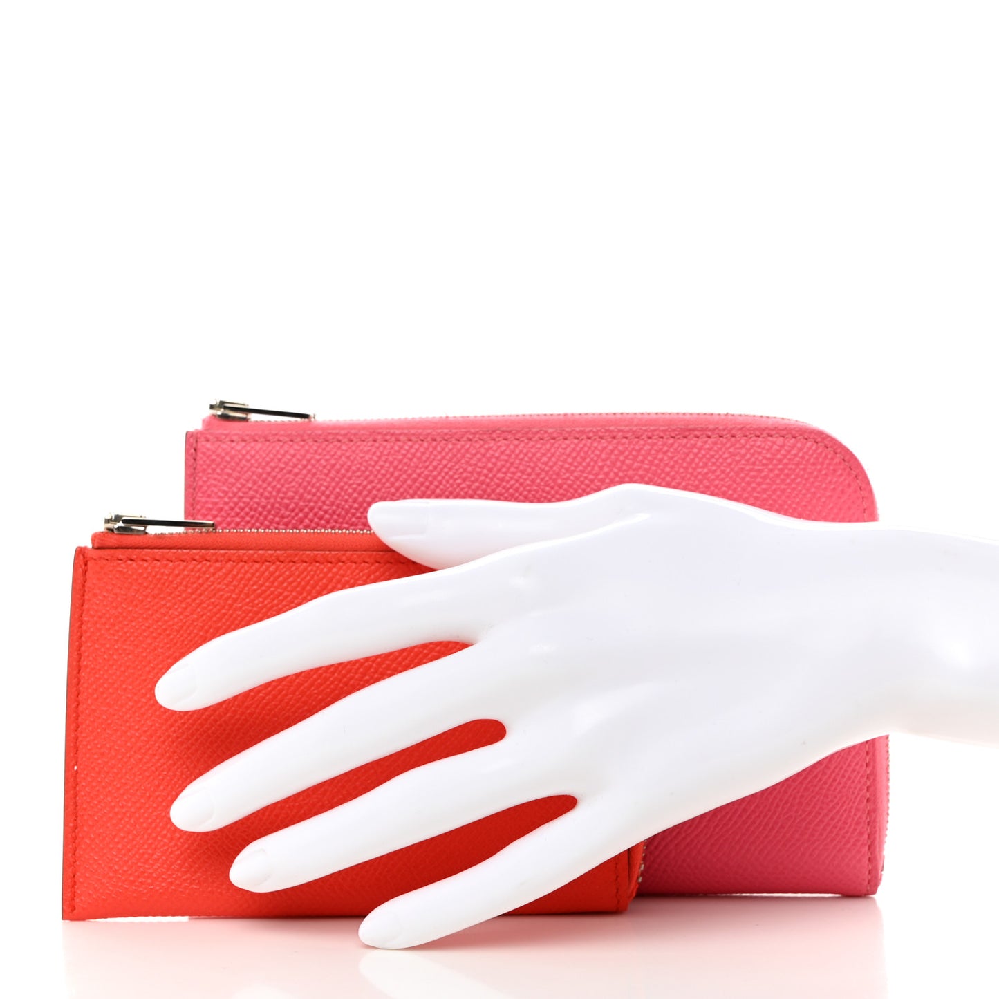 Epsom Remix Duo Wallet Rose Azalee Orange Poppy
