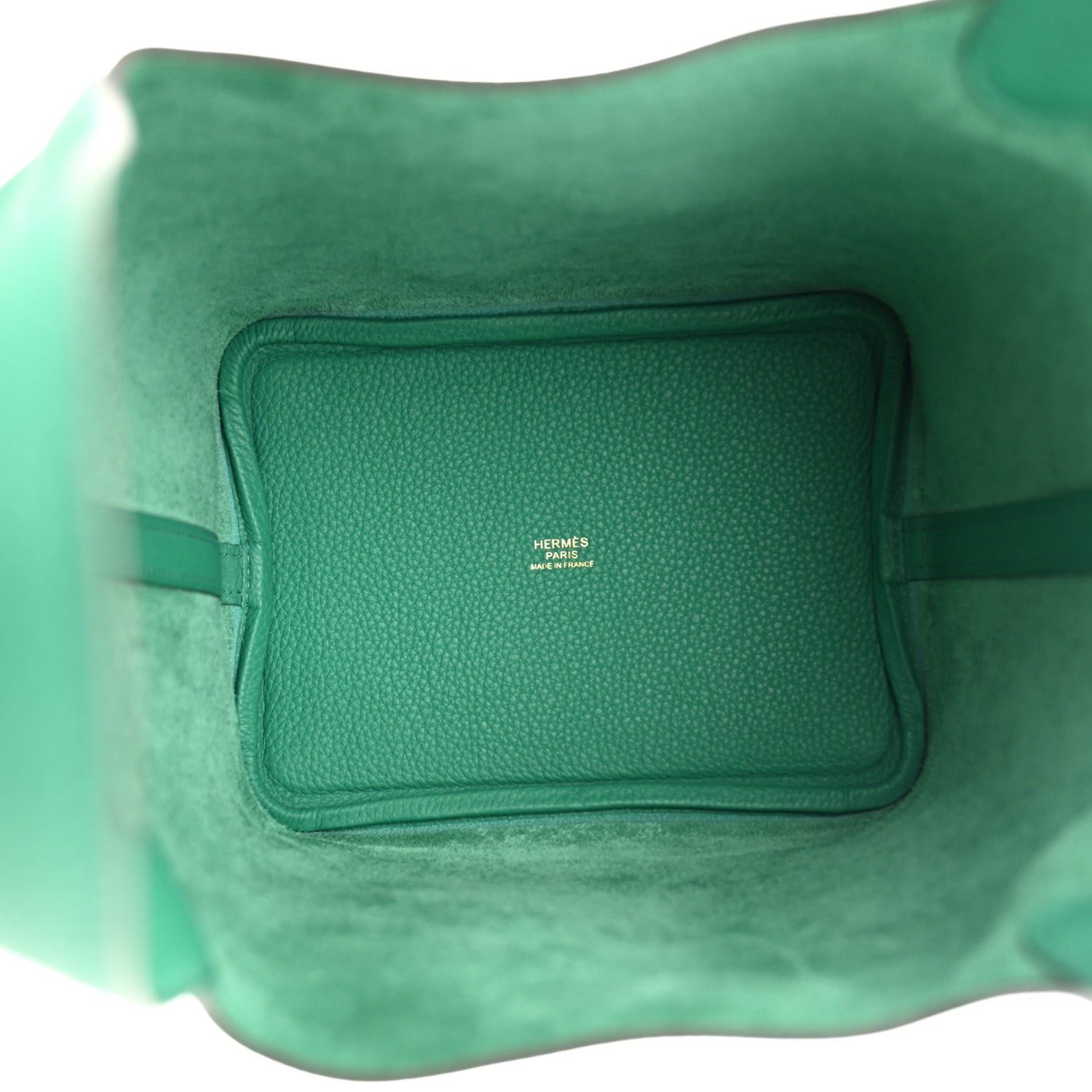 Hermes Taurillon Maurice Picotin Lock 18 PM Vert Jade 5 of 10