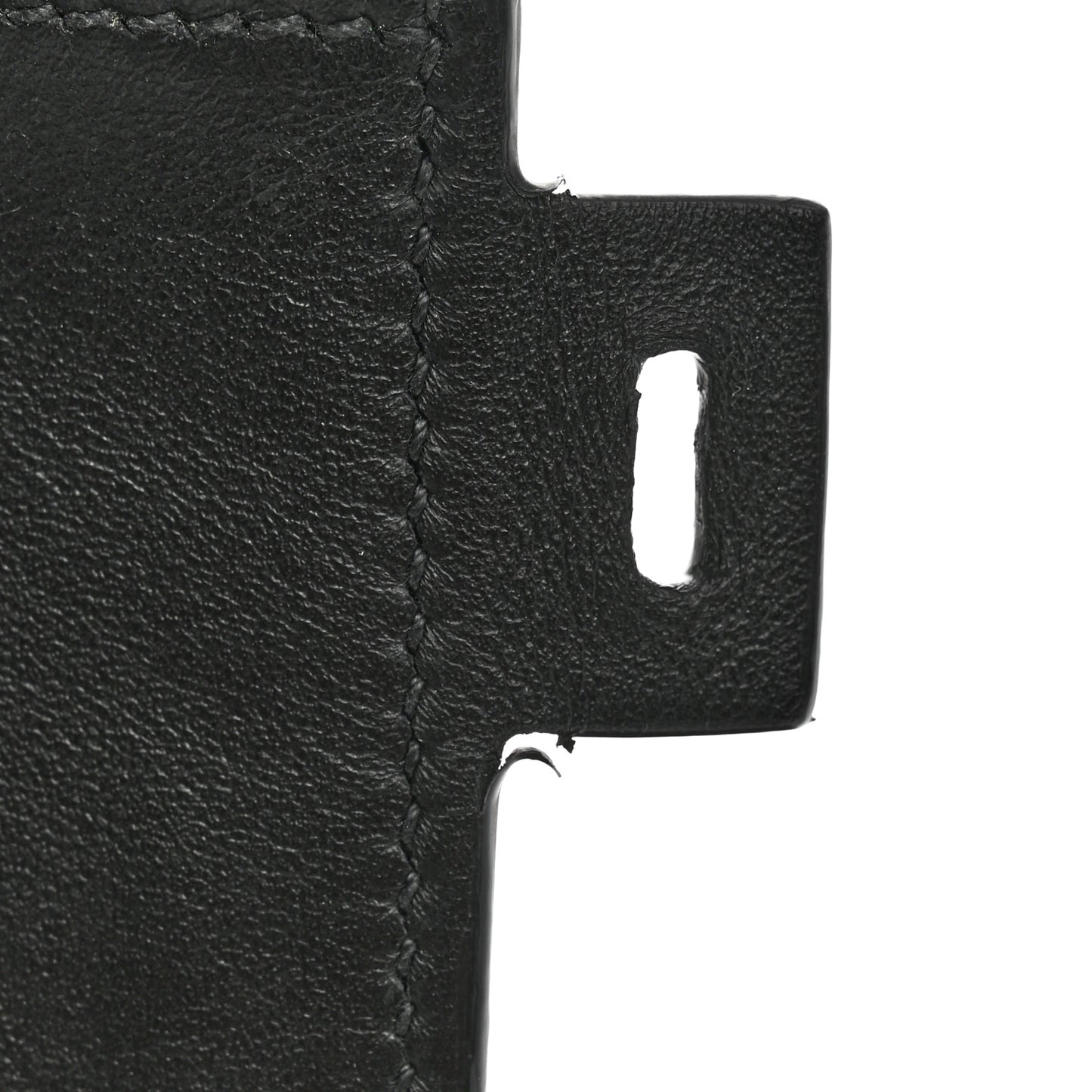 City Calf Front Pocket Large Shopping Tote Black