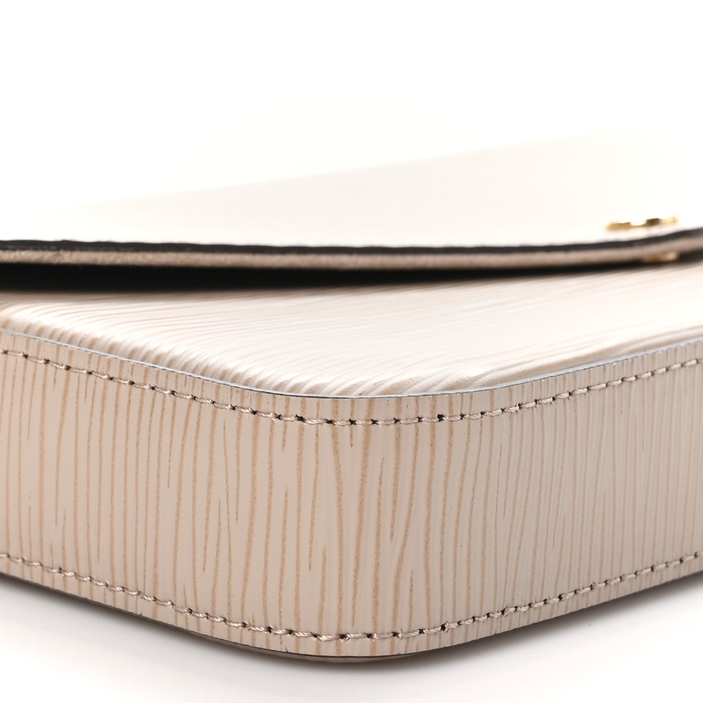 Epi Felicie Pochette Chain Wallet Galet