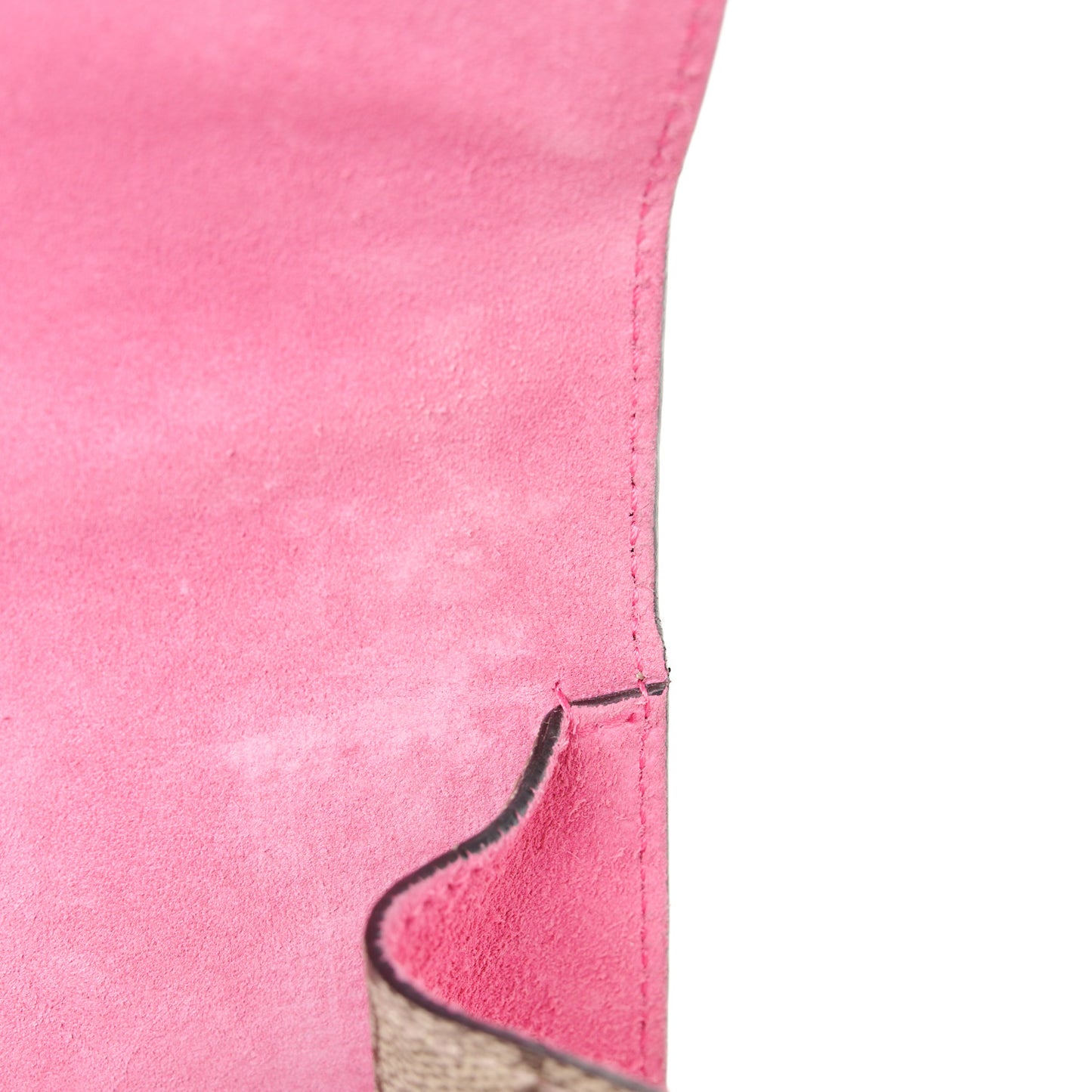GG Supreme Monogram Mini Dionysus Shoulder Bag Pink