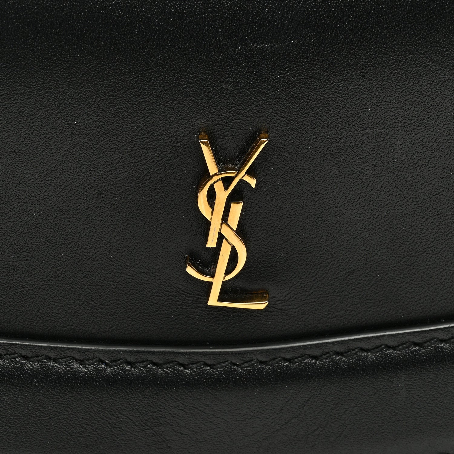 Saint Laurent Smooth Calfskin Small Charlie Shoulder Bag Black 7 of 9