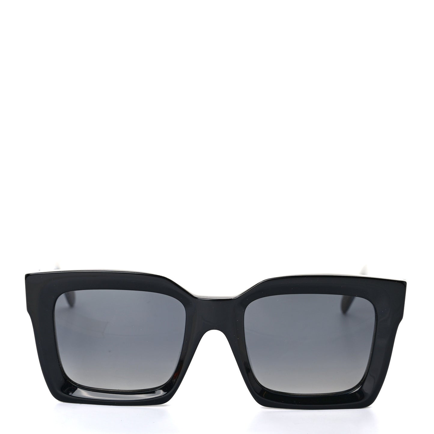 Acetate Square Polarized Sunglasses CL40130F Black