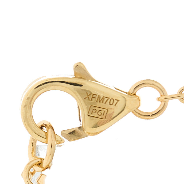 18K Yellow Gold Diamond SM D'Amour Pendant Necklace