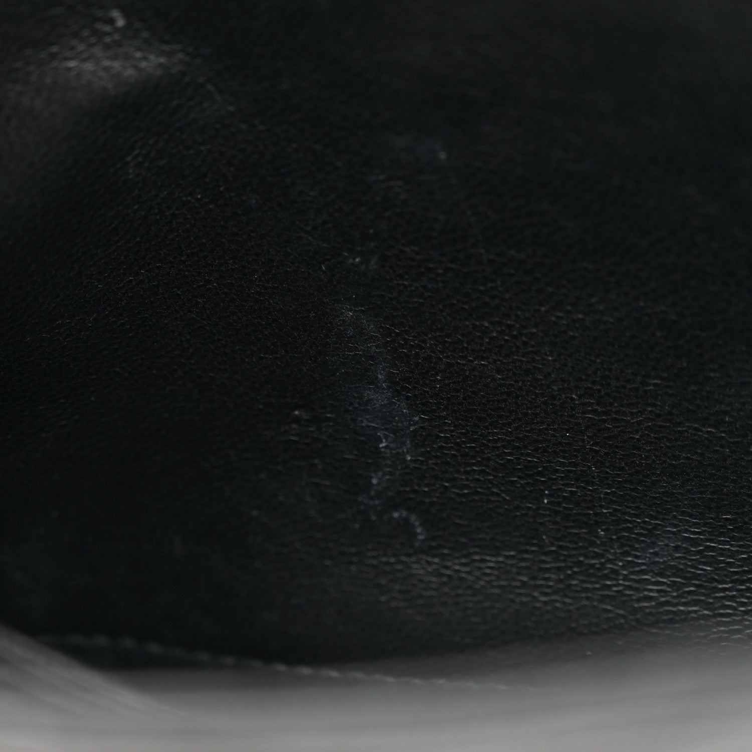 Saint Laurent Grain De Poudre Matelasse Chevron Monogram Chain Wallet Black 12 of 12