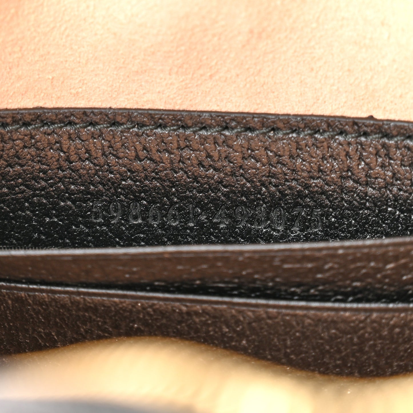 Grained Calfskin Web Mini Ophidia Round Backpack Black