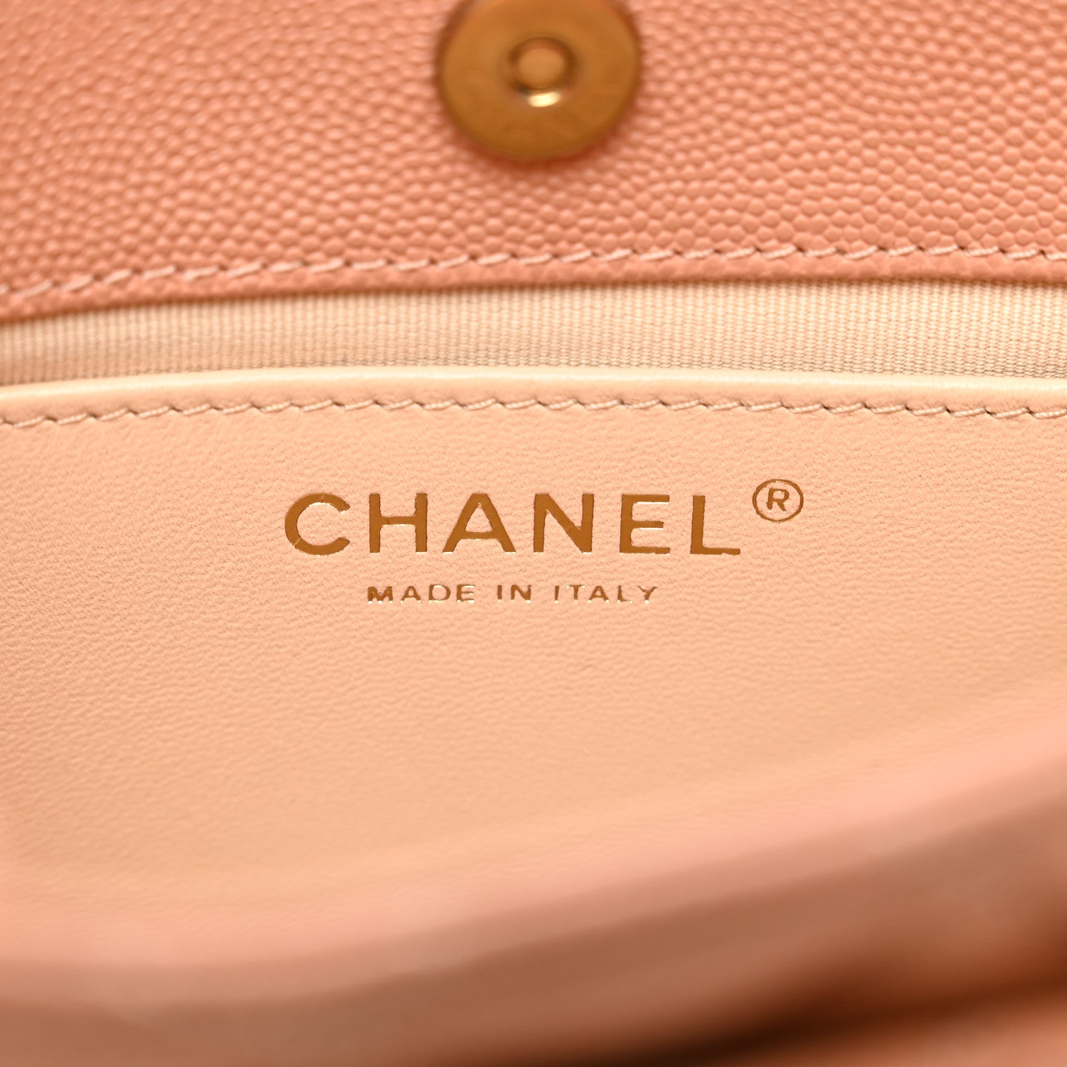 Chanel Caviar Quilted Small Wavy CC Hobo Coral 7 of 11