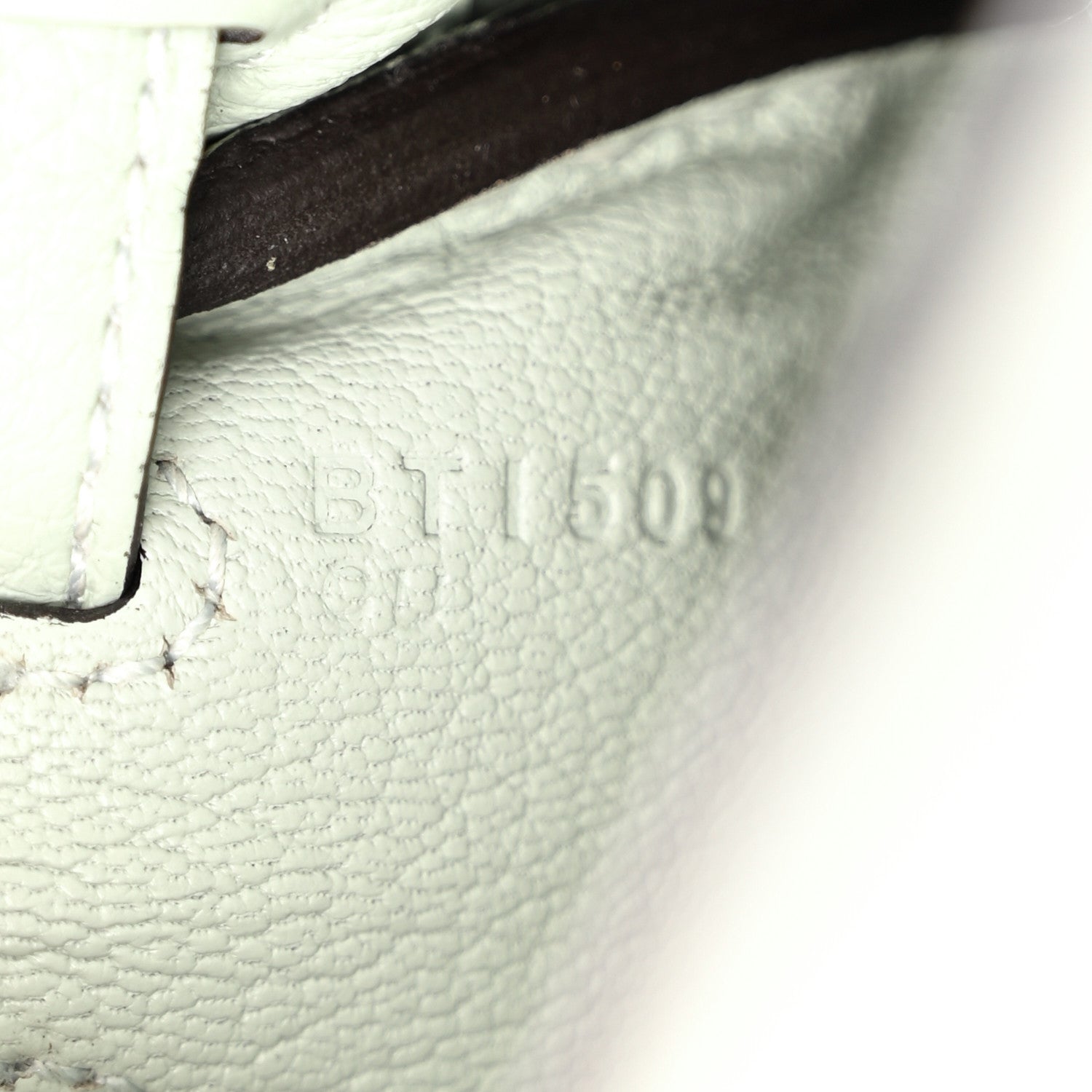 Hermes Togo Kelly Retourne 25 Gris Neve 7 of 11