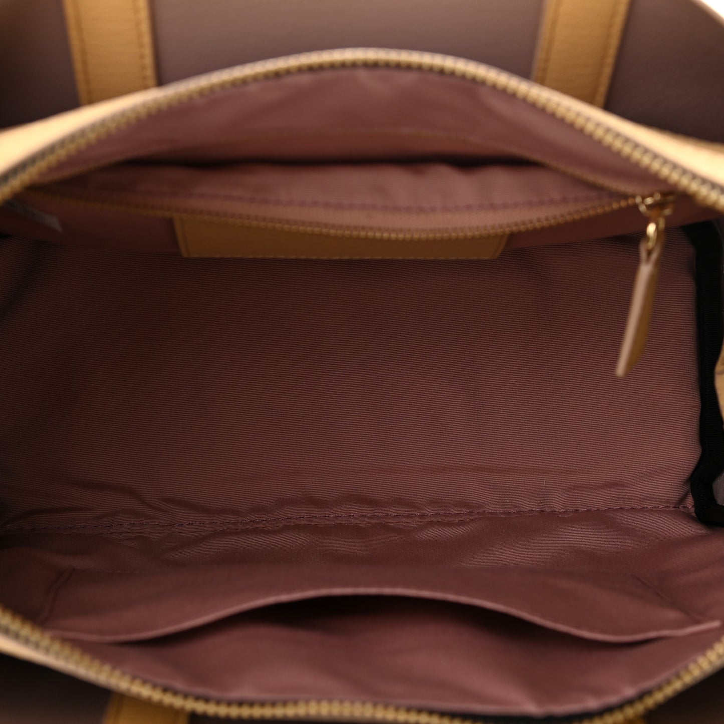 Calfskin The Mini Protege Tote Beige
