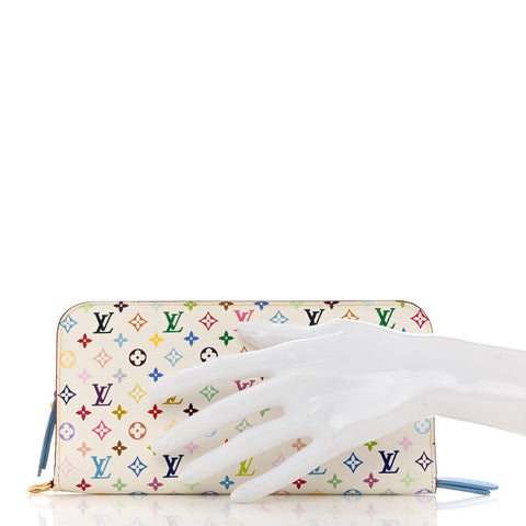 Monogram Multicolor Insolite Wallet White Raisin