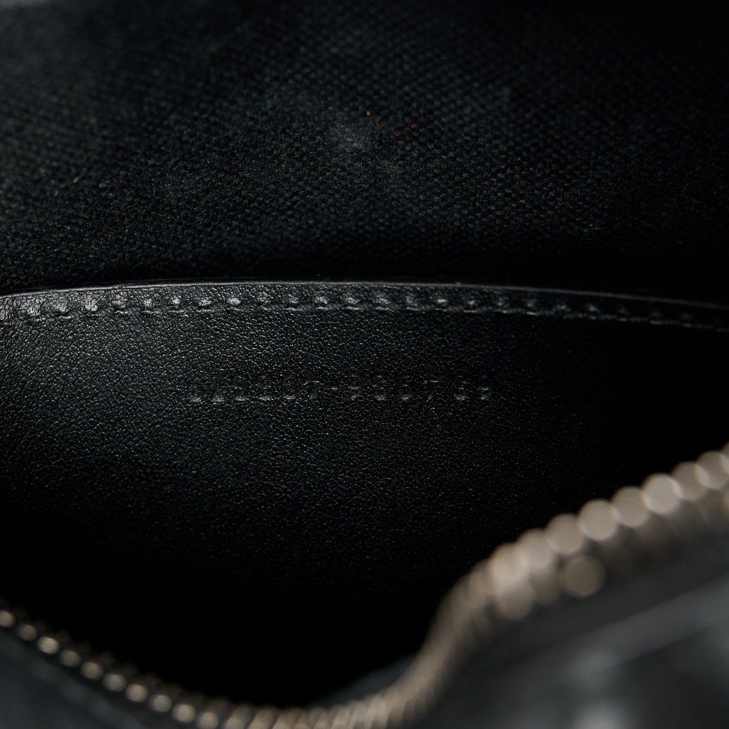 Calfskin Matelasse Monochrome Mini GG Marmont Chain Shoulder Bag Black