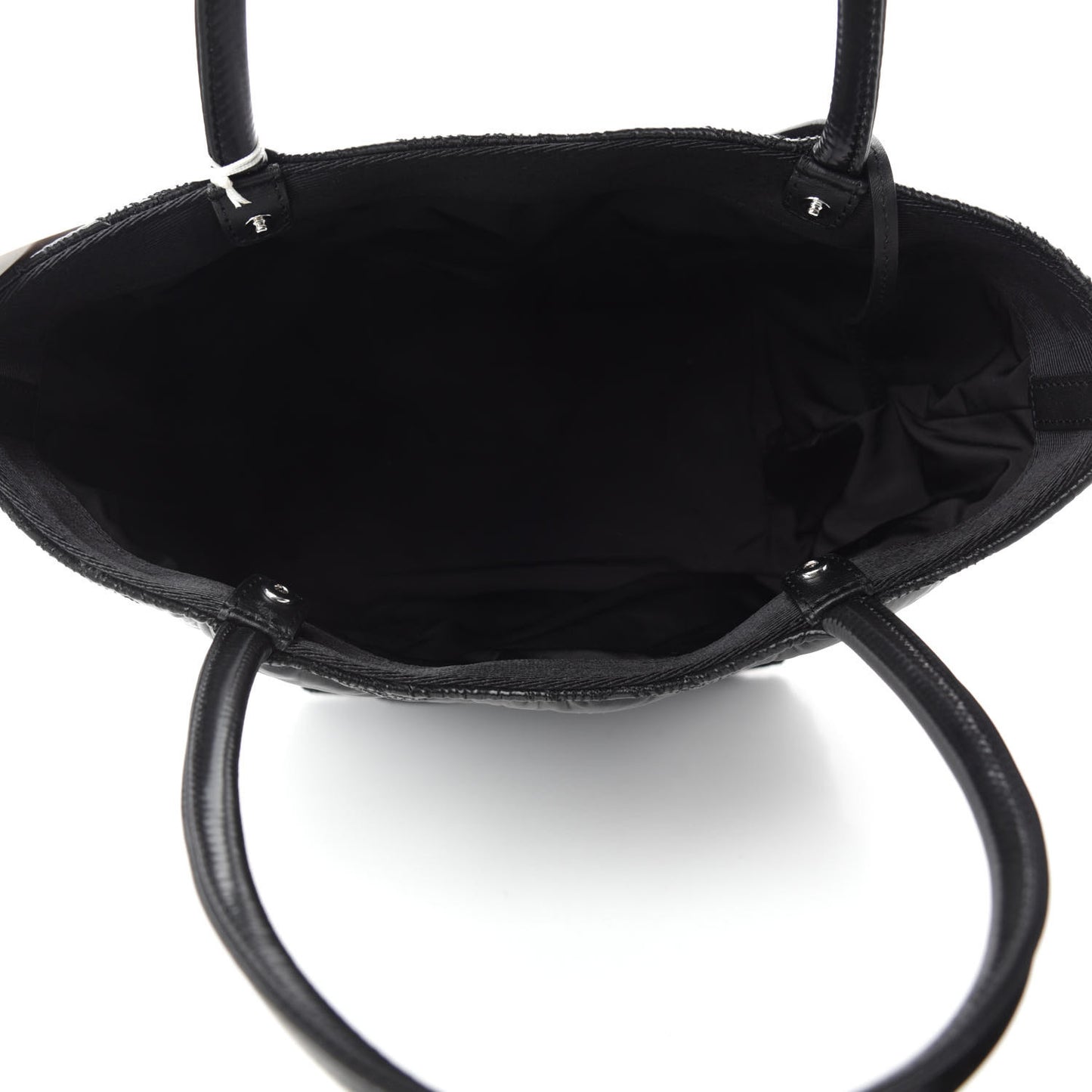 Nylon Quilted Roxy Tote Black