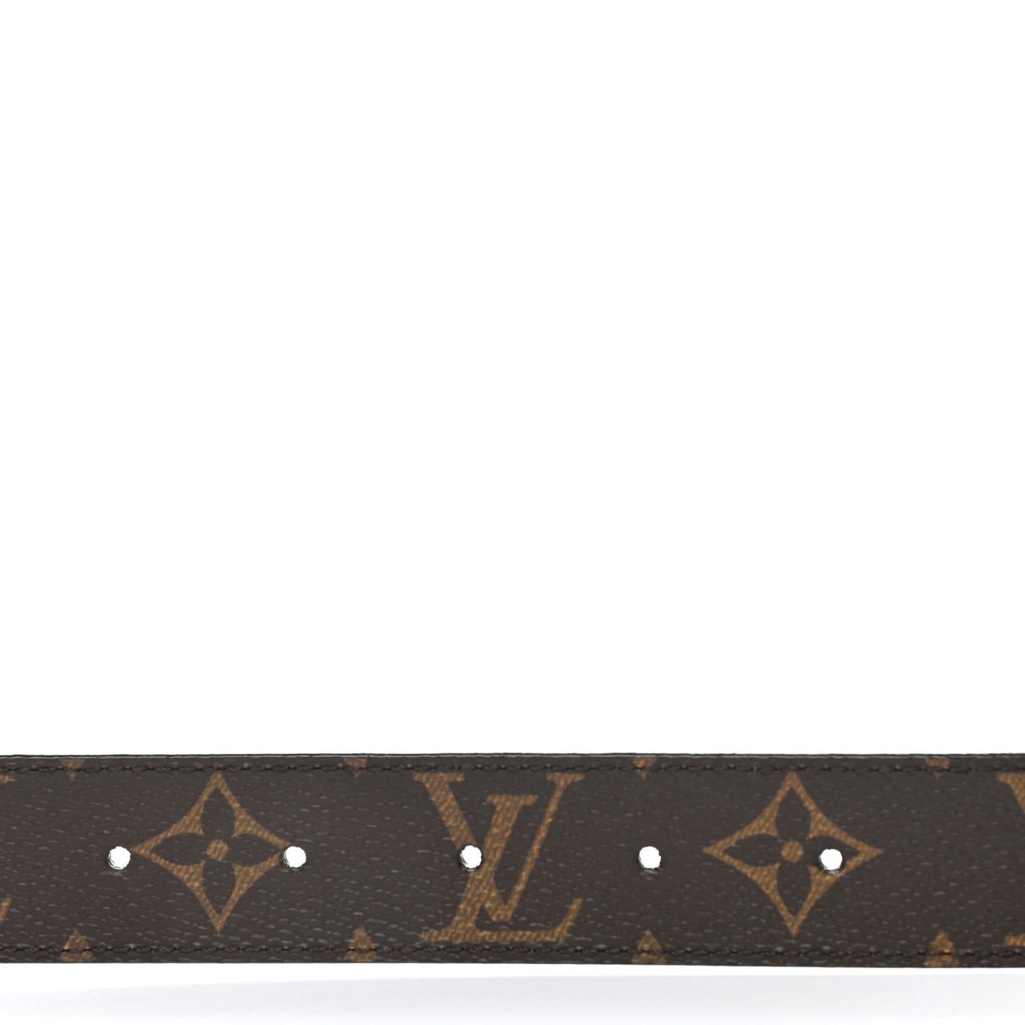 Calfskin Monogram 30mm LV Initiales Reversible Belt 90 36 Black
