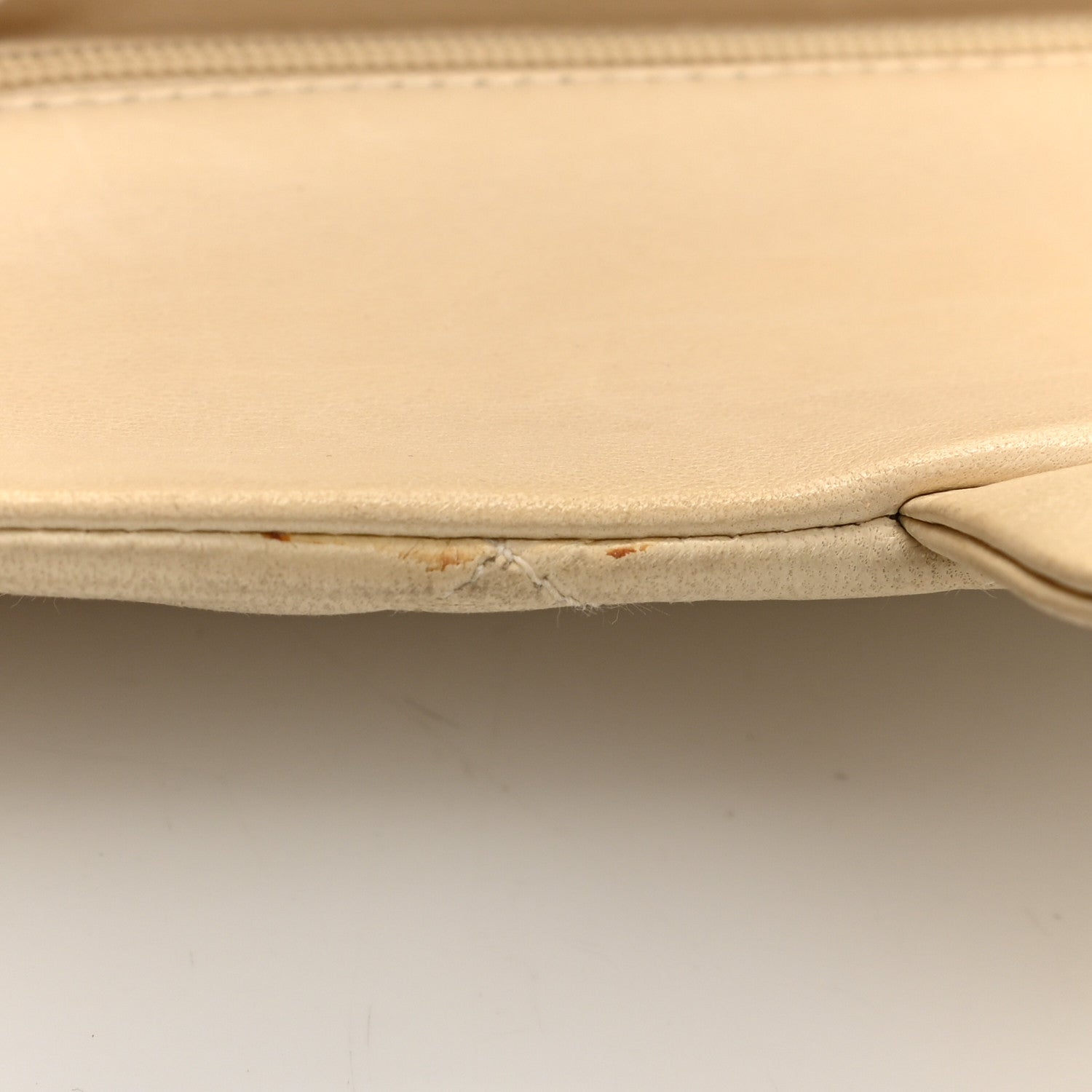 Chanel Lambskin Quilted Small Double Flap Beige 21 of 22