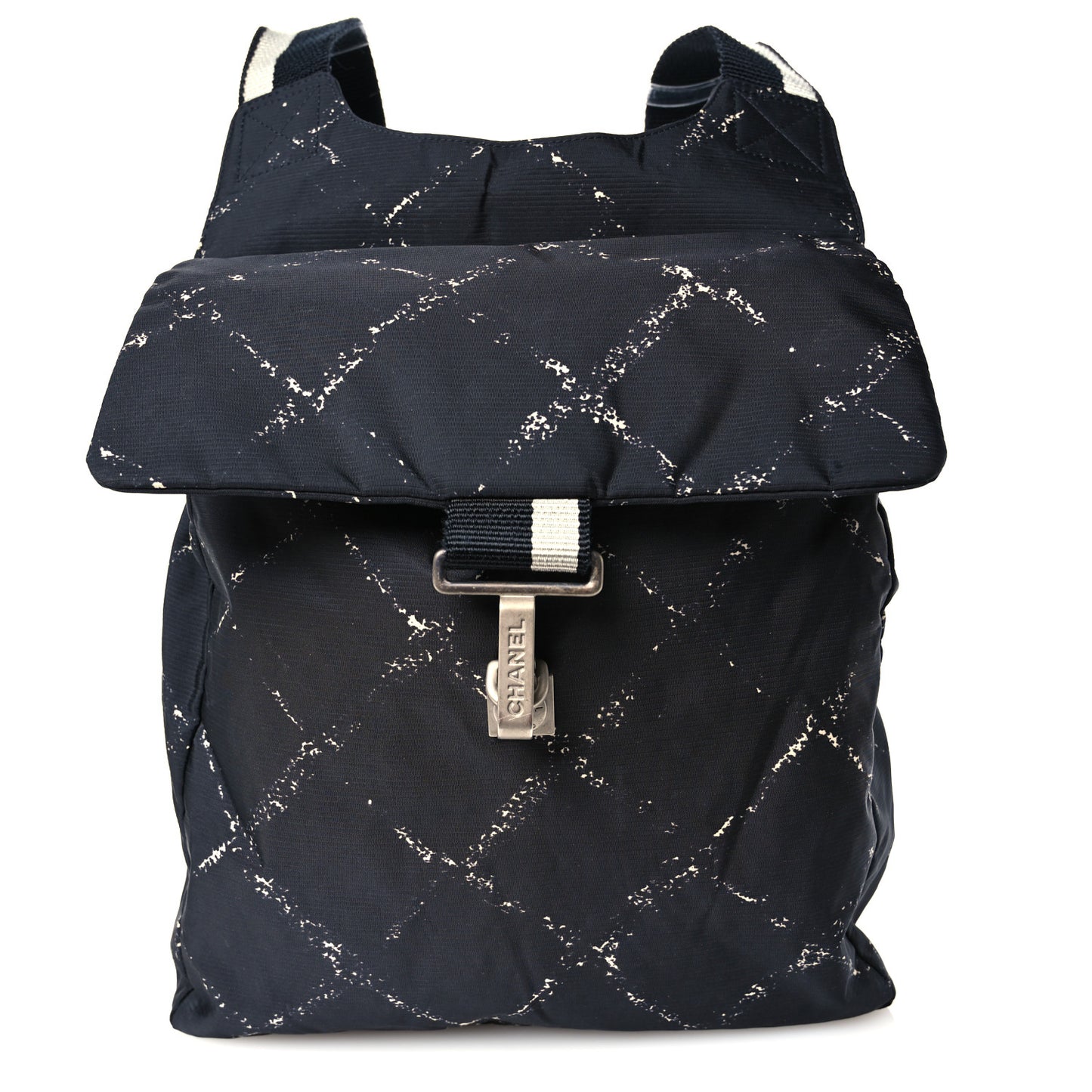 Nylon Travel Backpack Black
