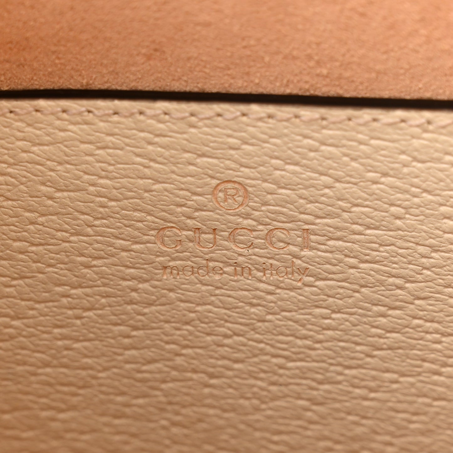 Textured Dollar Calfskin Web Small Diana Tote Bag Mystic White