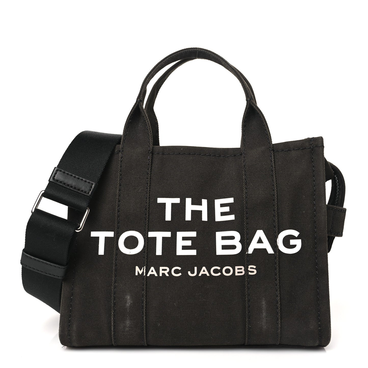 Cotton Canvas Mini The Traveler Tote Bag Brown