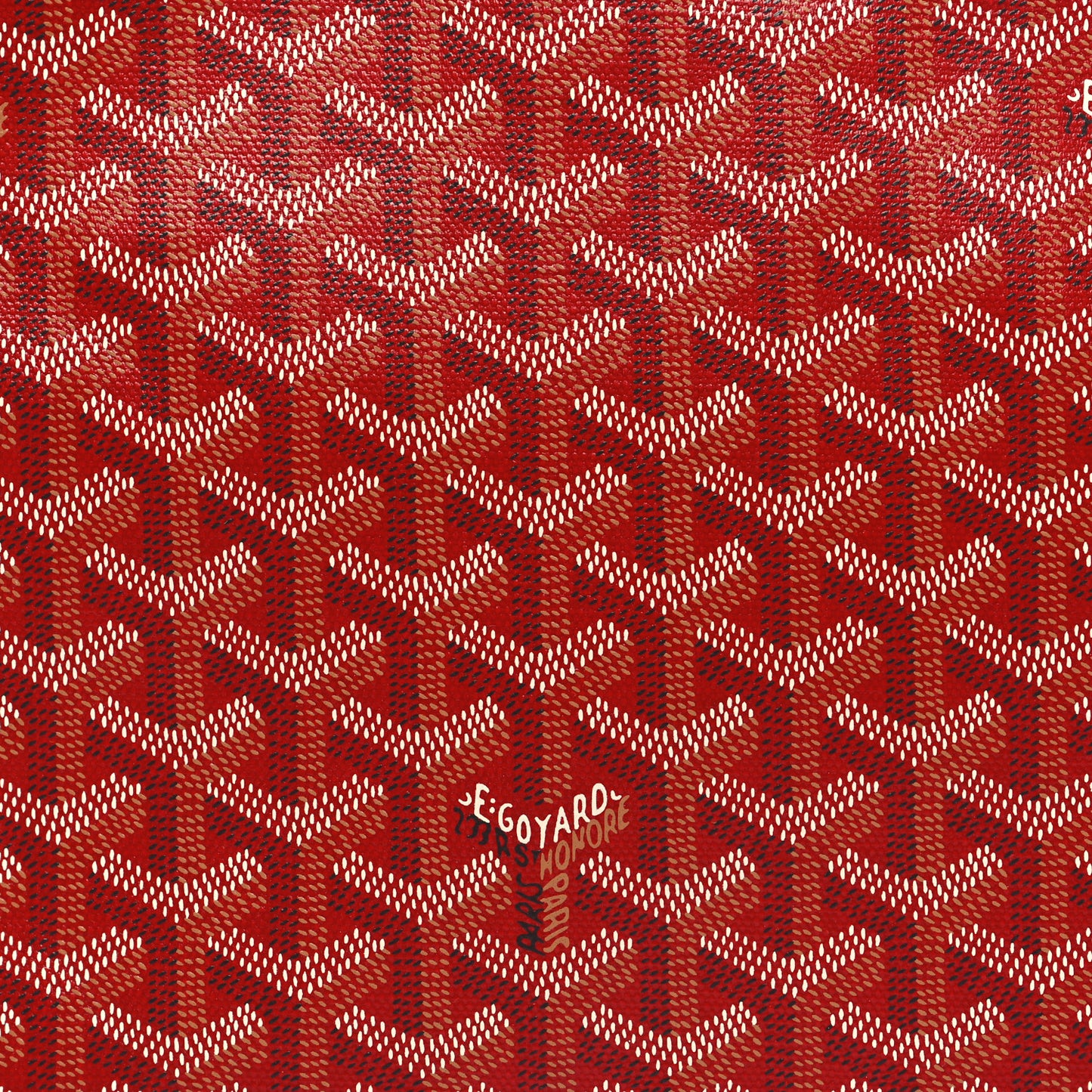 Goyardine Senat Pochette MM Red