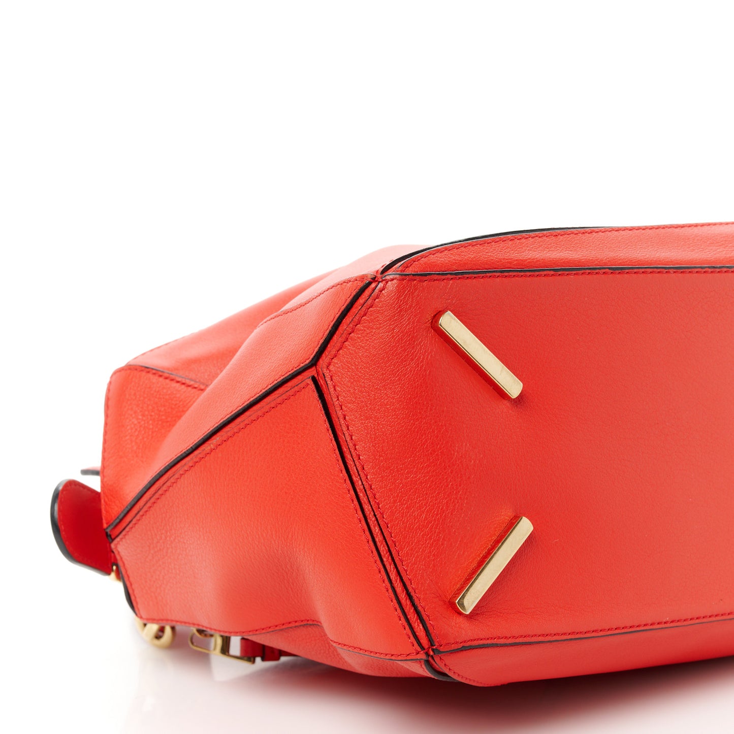 Calfskin Medium Puzzle Bag Scarlet