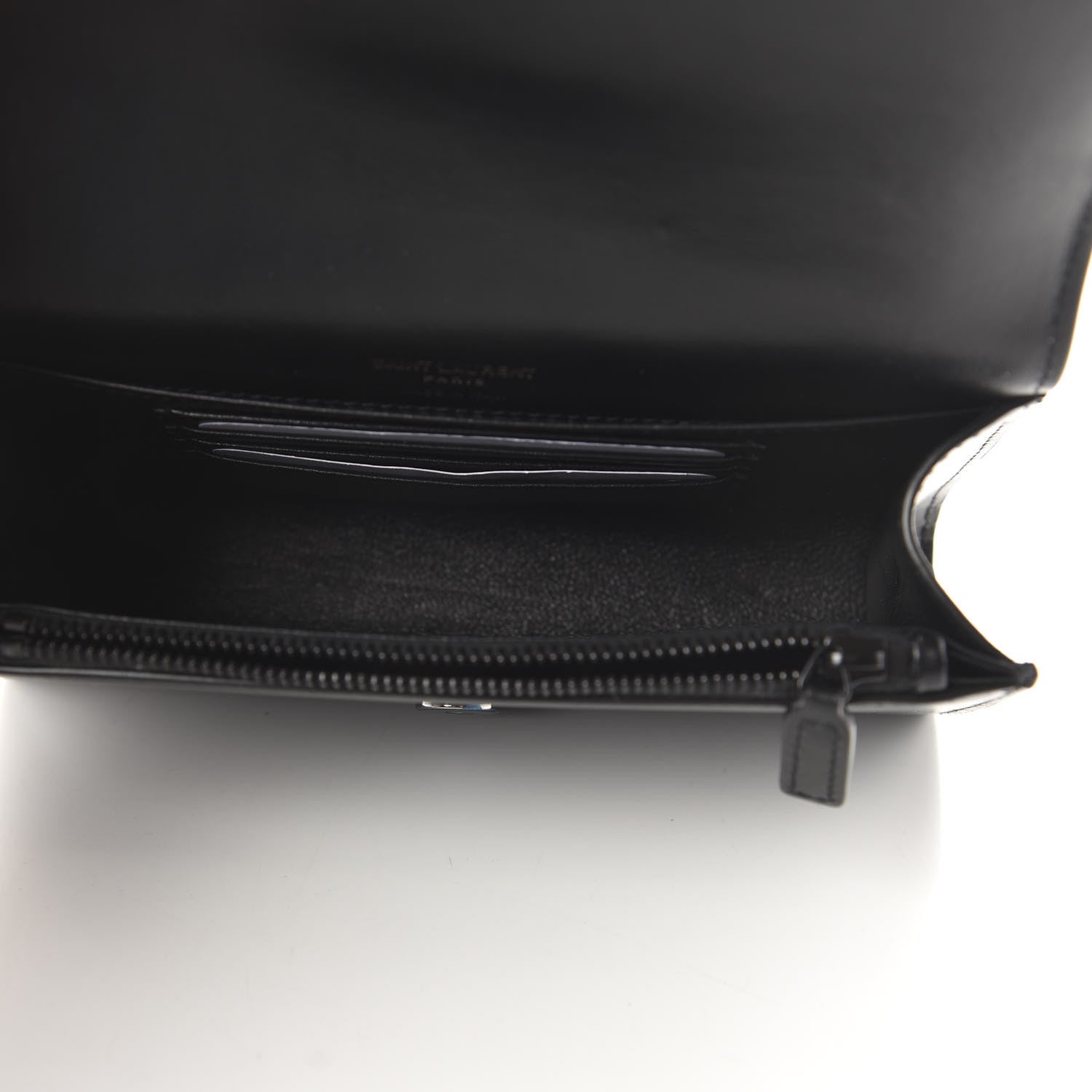 Saint Laurent Smooth Calfskin Monogram Kate Belt Bag Black 5 of 9