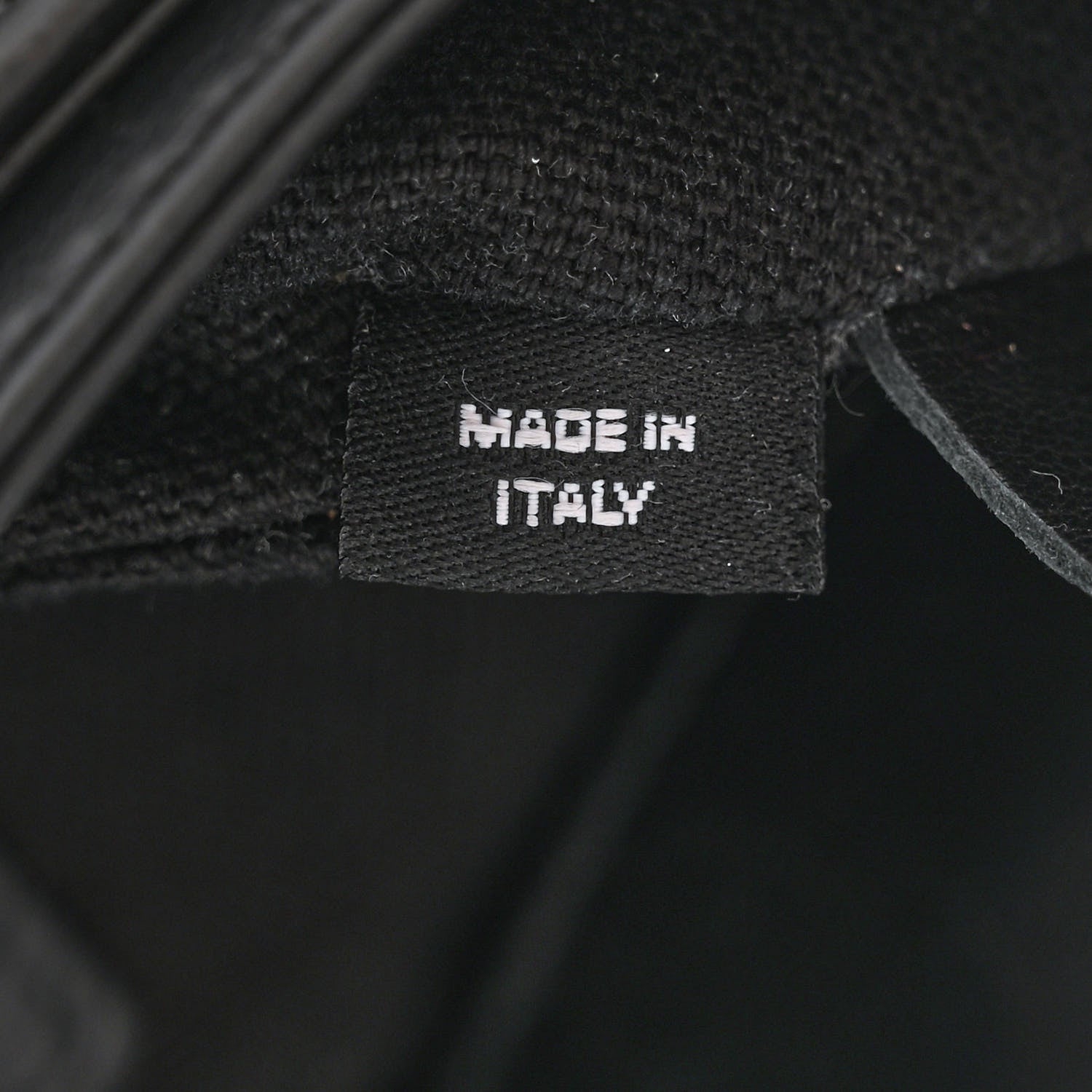 Chanel Calfskin Quilted CC Uniform Flap Belt Bag Black 7 of 11