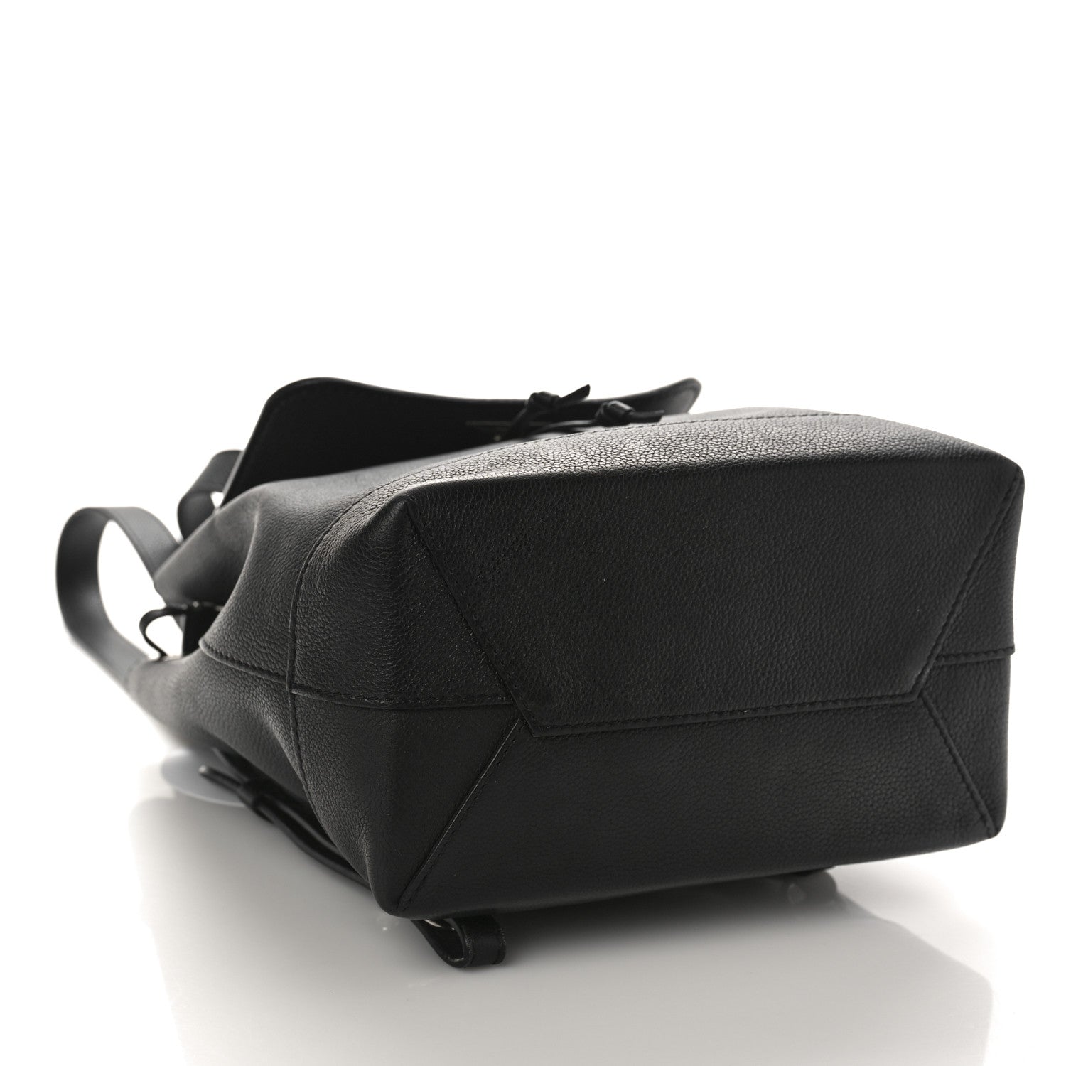Louis Vuitton Calfskin Lockme Backpack Black 4 of 10