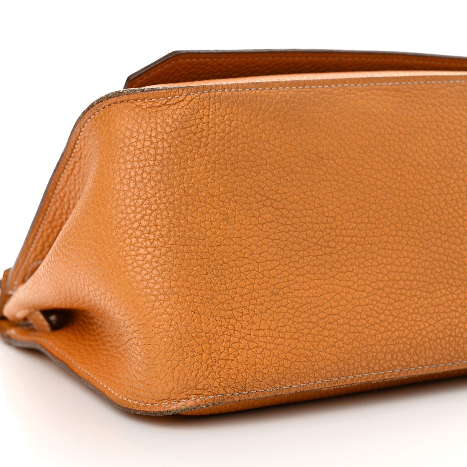 Hermes Taurillon Clemence Jypsiere 28 Moutarde 9 of 24