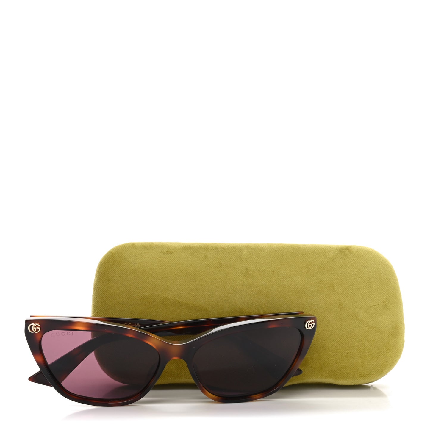 Acetate Cat Eye Sunglasses GG1815S Havana
