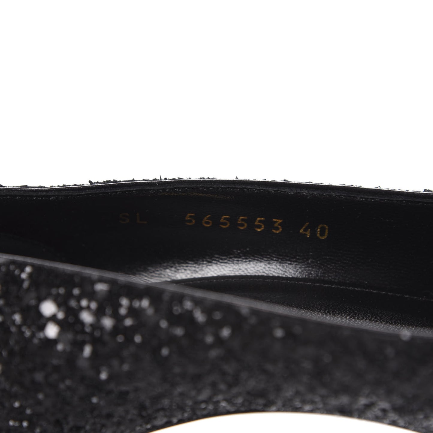 Glitter Opyum 85 Pumps 40 Black