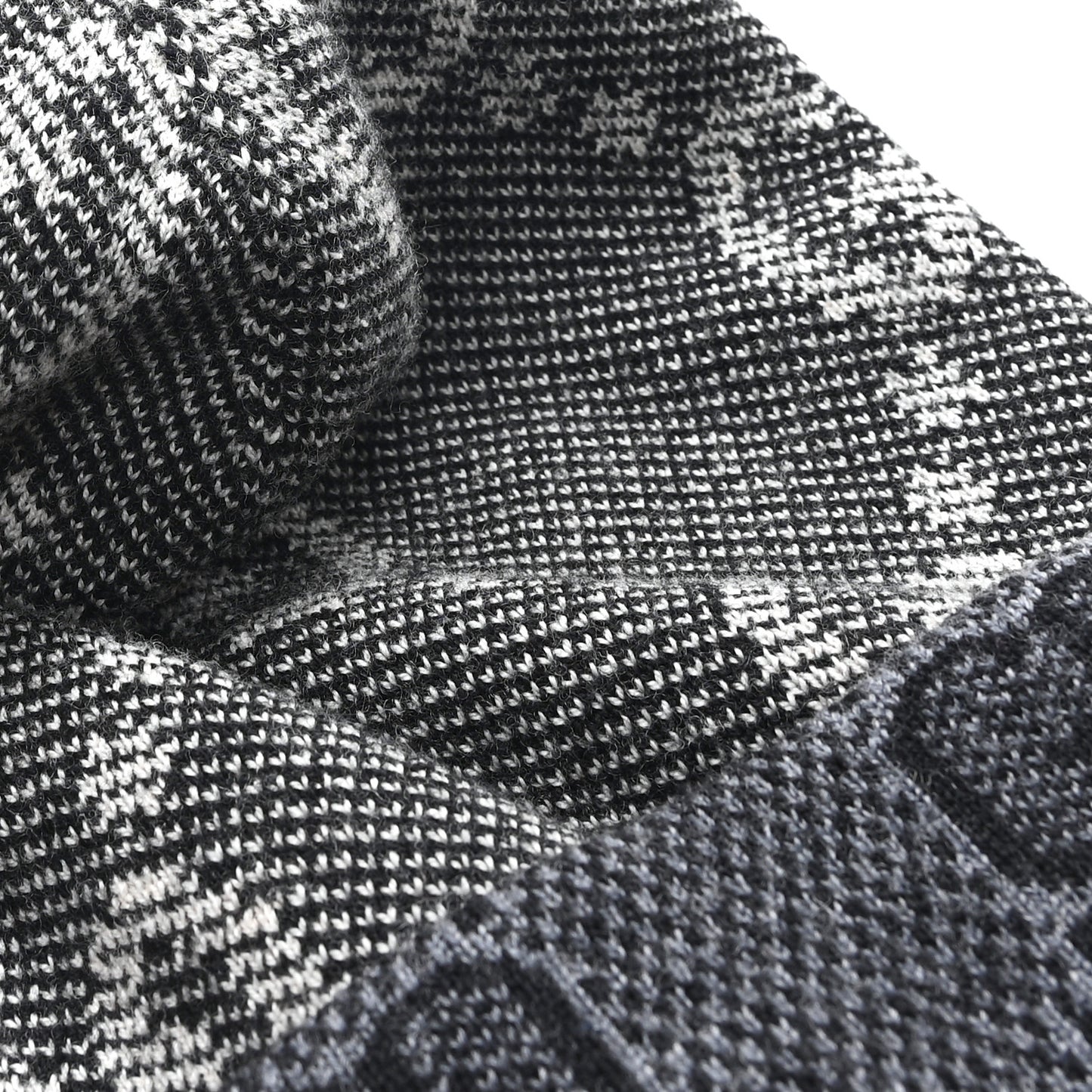 Wool Monogram Doubly G Beanie Hat L  Black Dark Grey