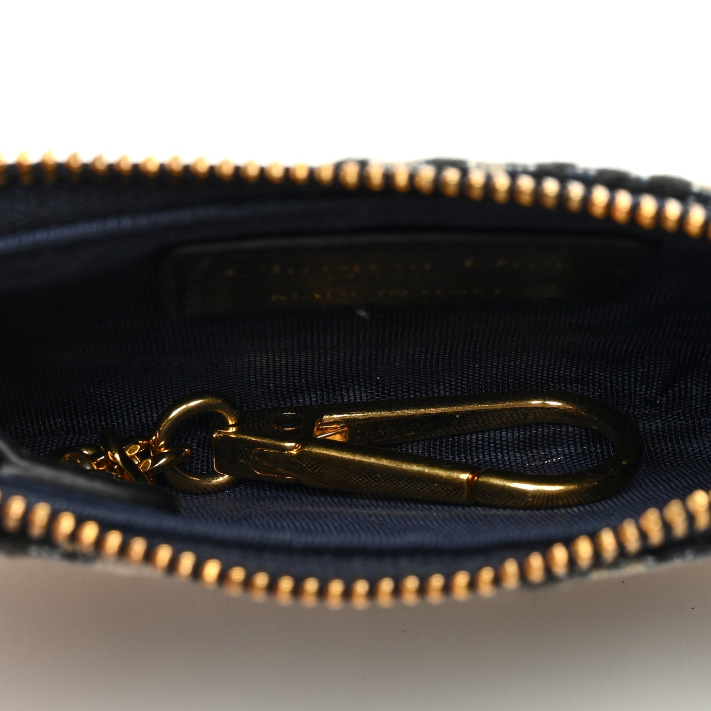 Oblique Key Case Blue