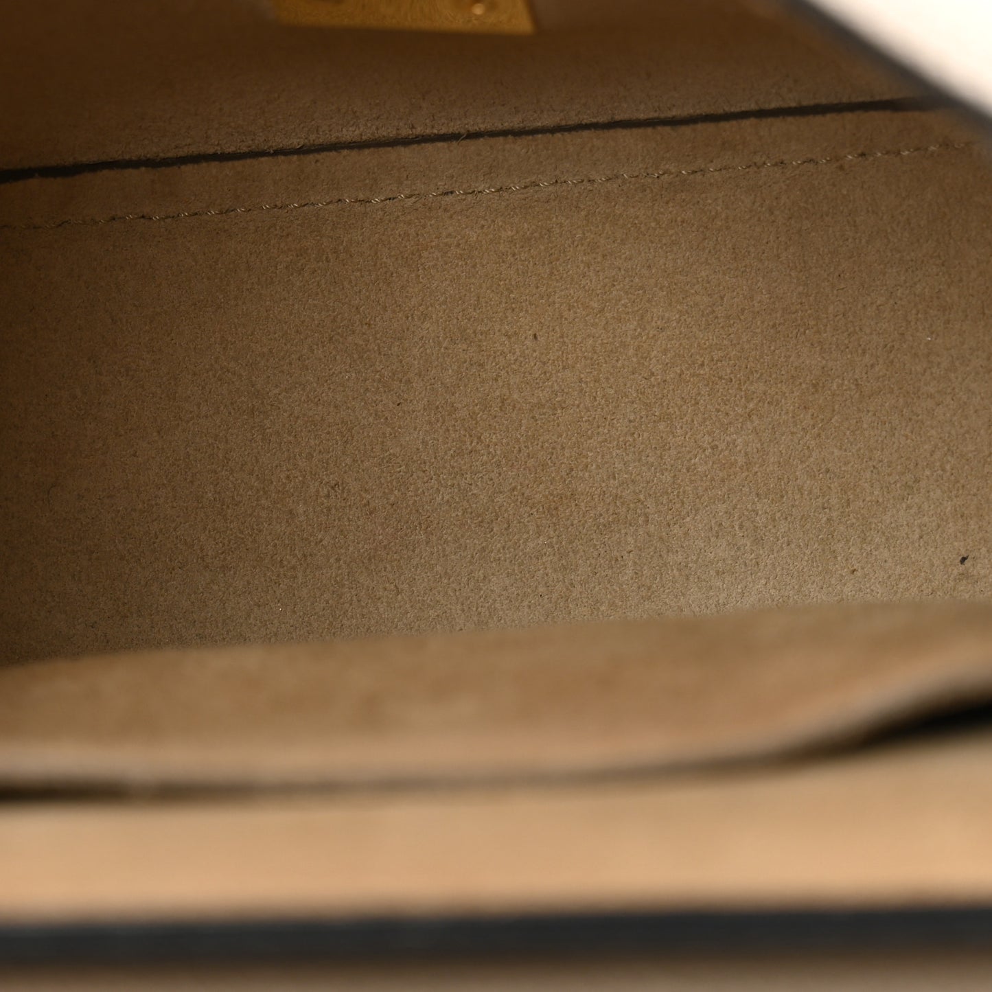 Grained Lambskin Mini Drew Shoulder Bag Motty Grey