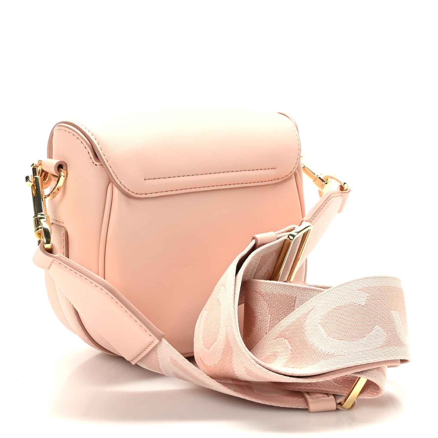 Calfskin Small The J Marc Saddle Bag Rose
