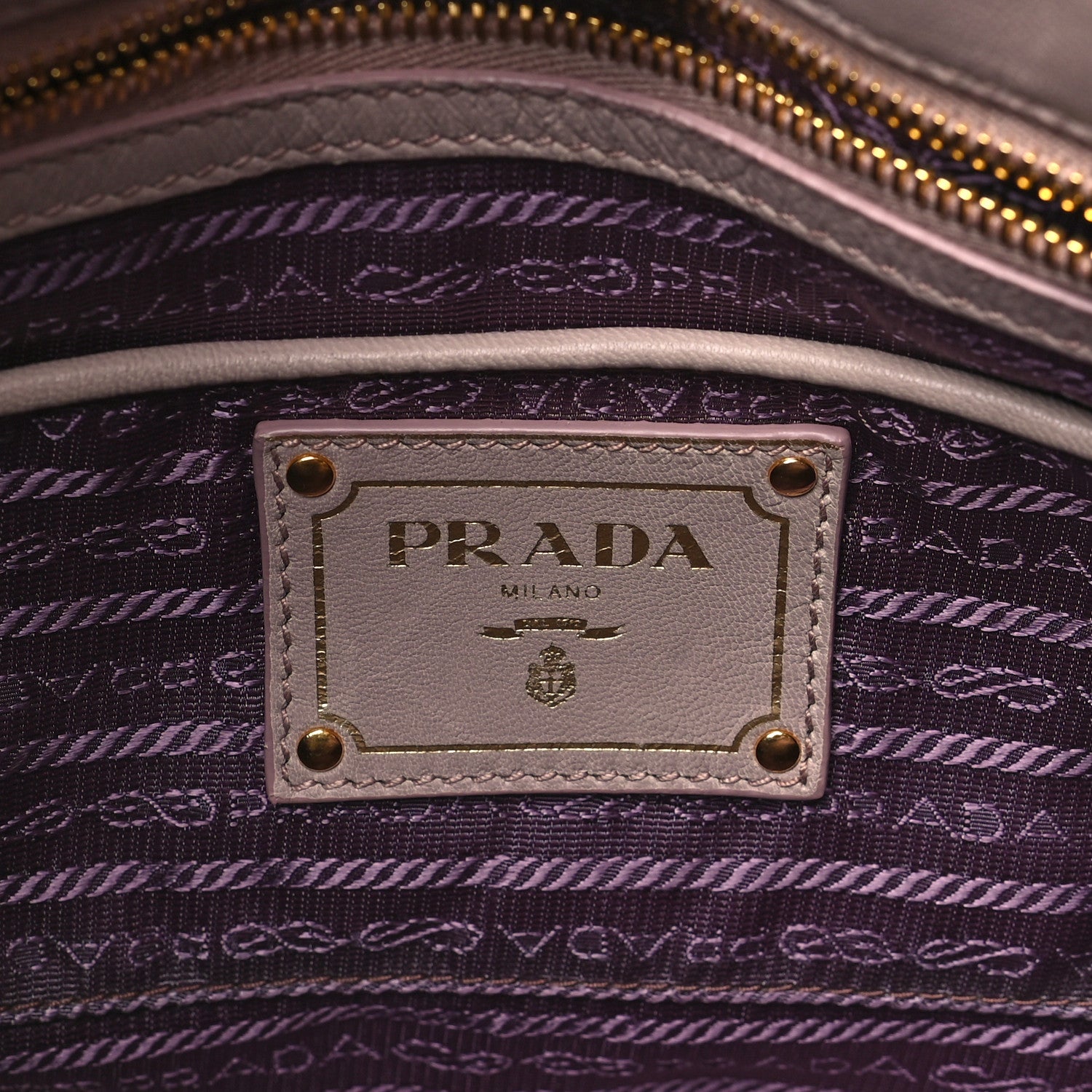 Prada Nappa Gaufre Shopping Satchel Cipria 6 of 12
