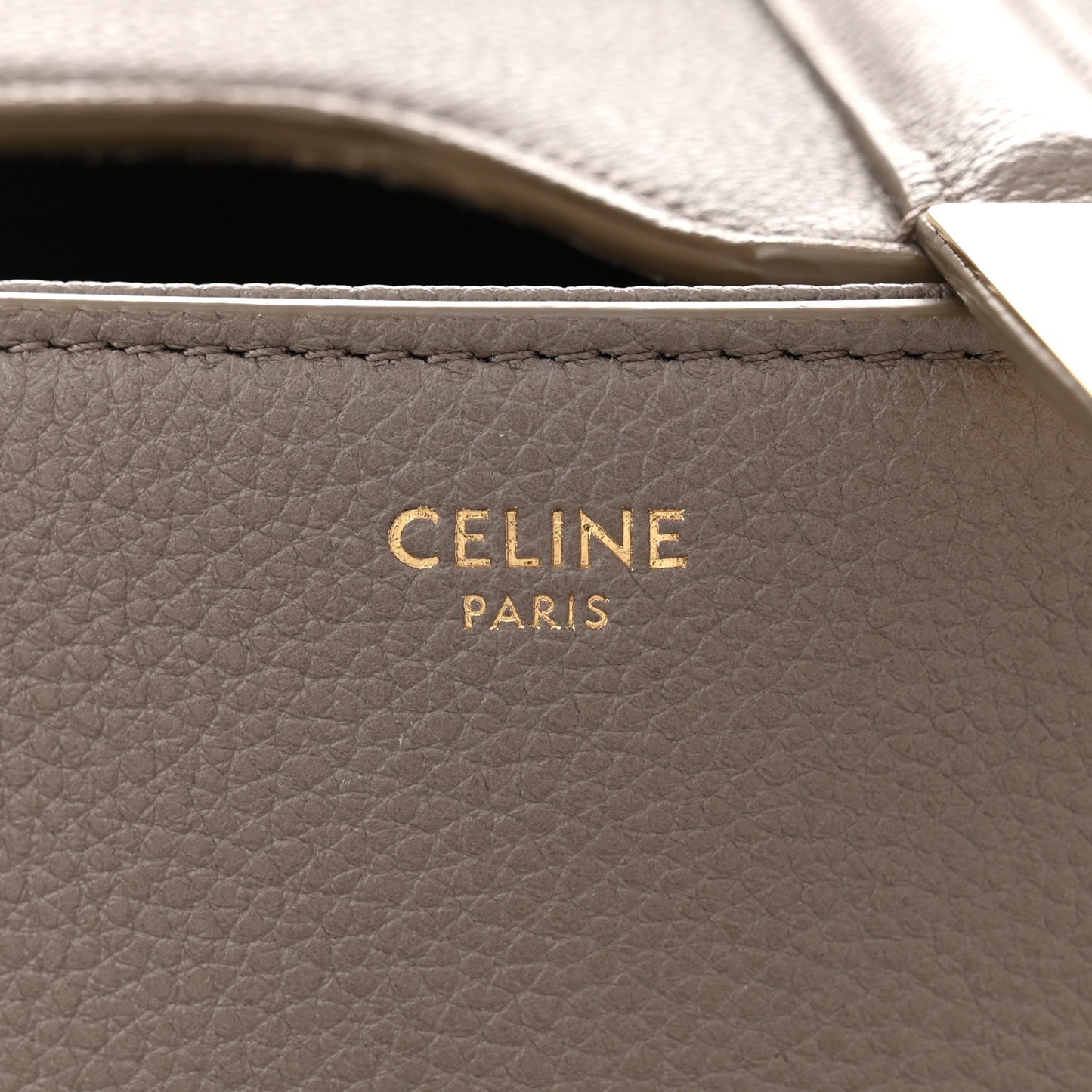 Supple Grained Calfskin Large Soft 16 Bag Pebble