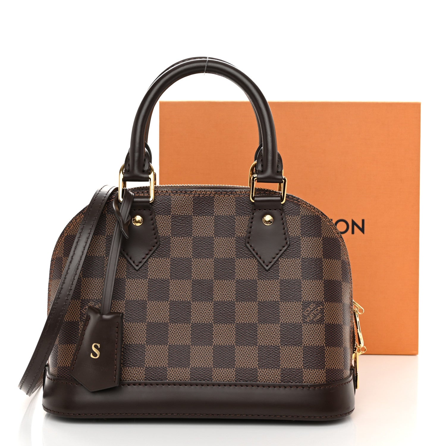 Louis Vuitton Damier Ebene Alma BB 11 of 11