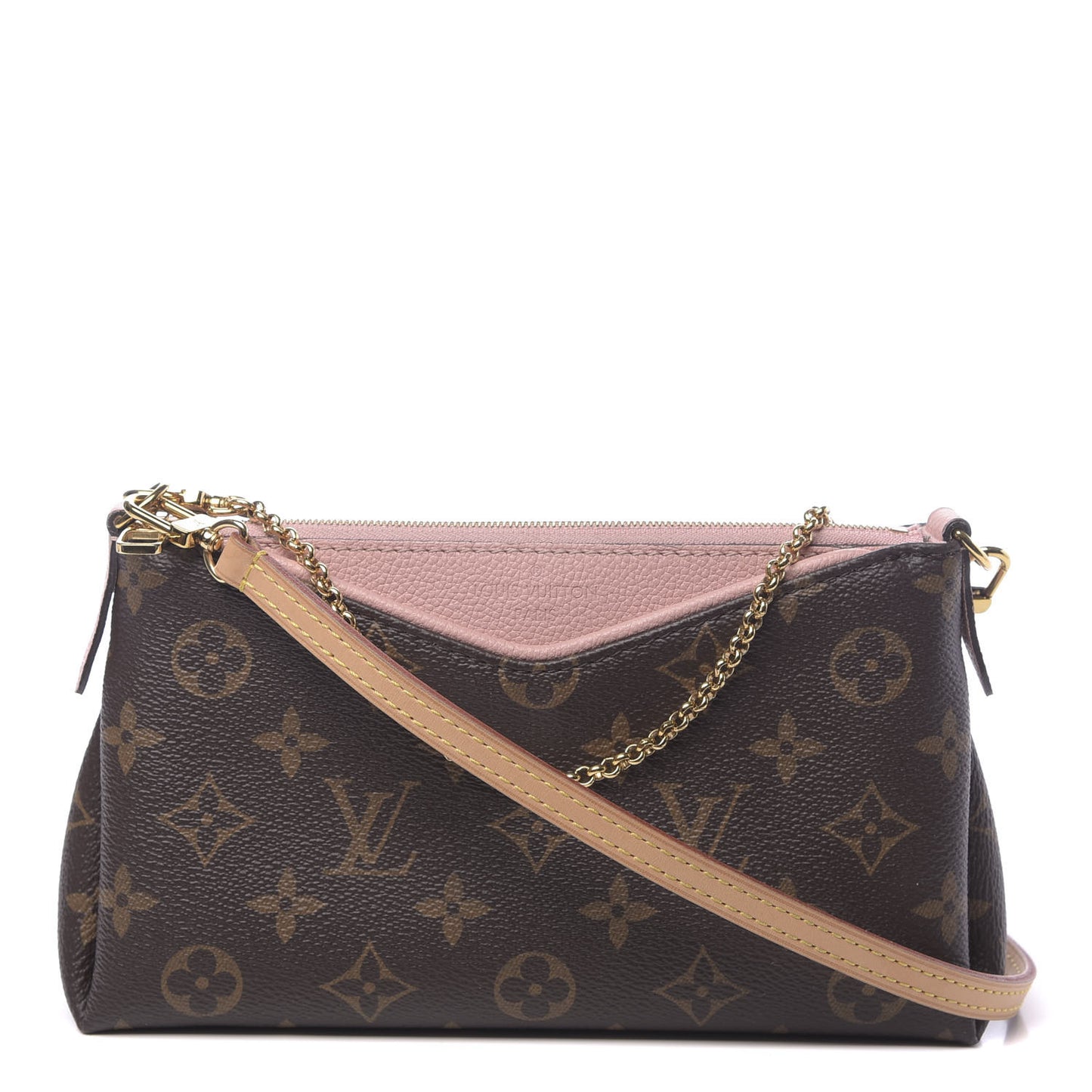 Monogram Pallas Clutch Rose Poudre