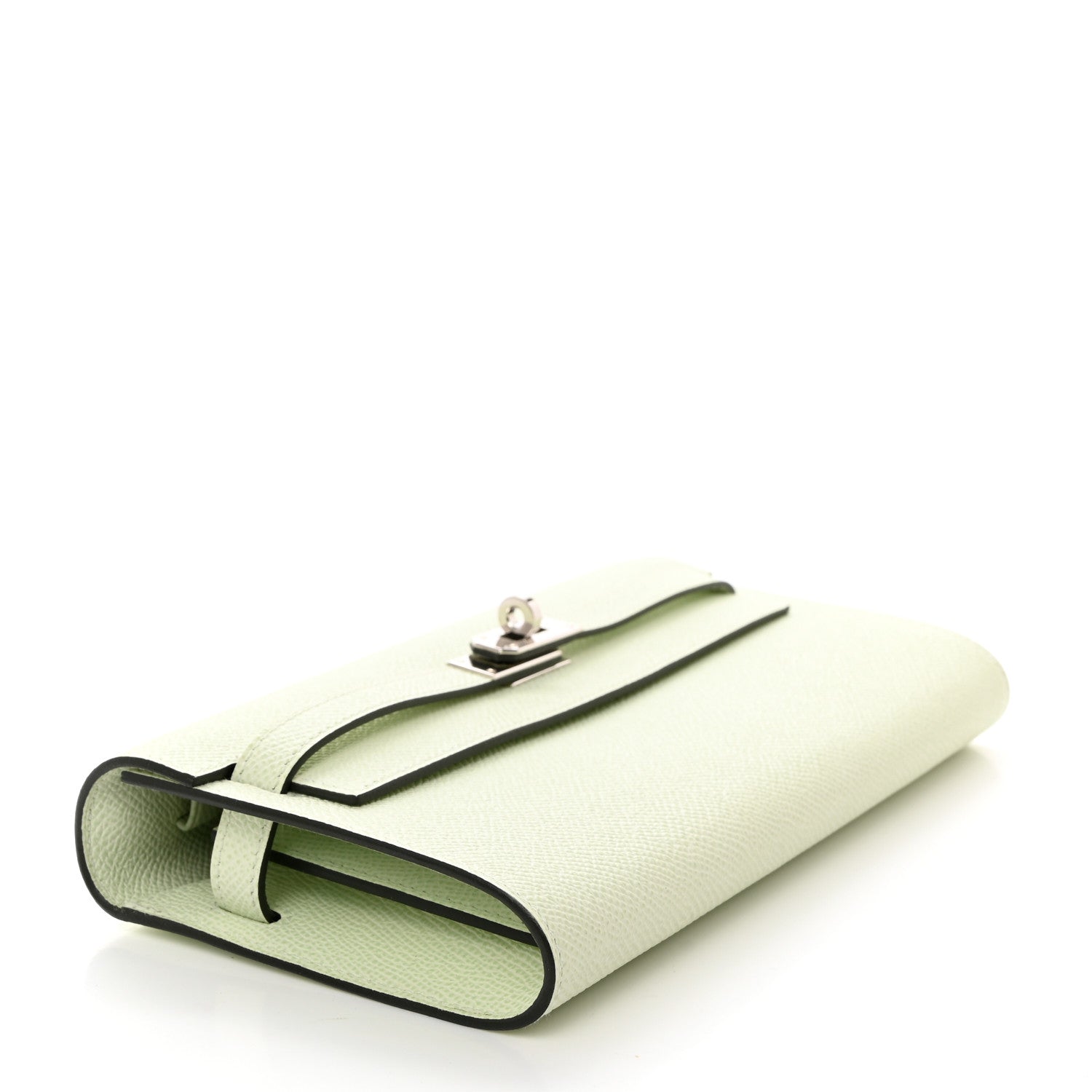 Hermes Epsom Kelly Wallet To Go Vert Fizz 3 of 7