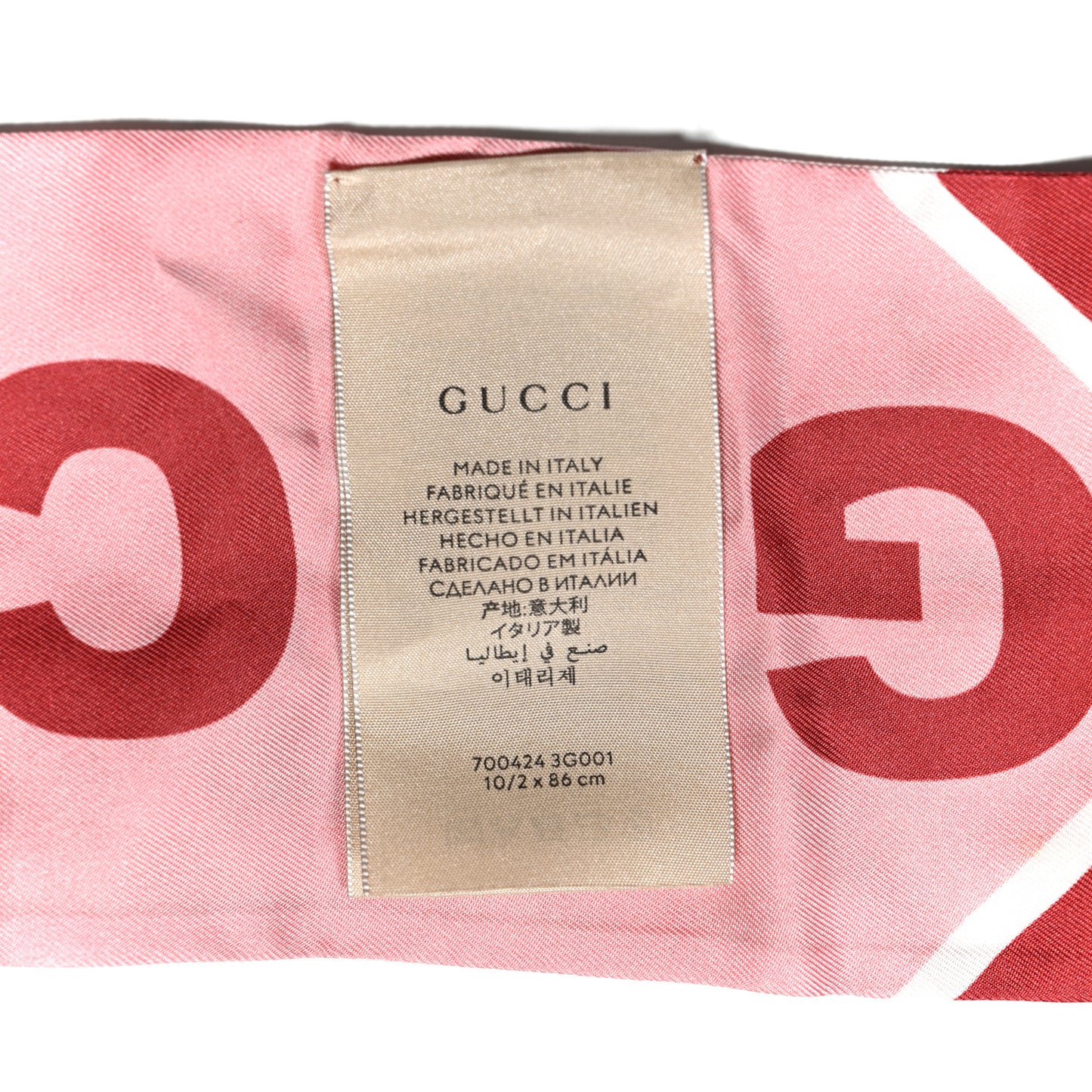 Silk Twill Spely Neck Bow Scarf Roseate