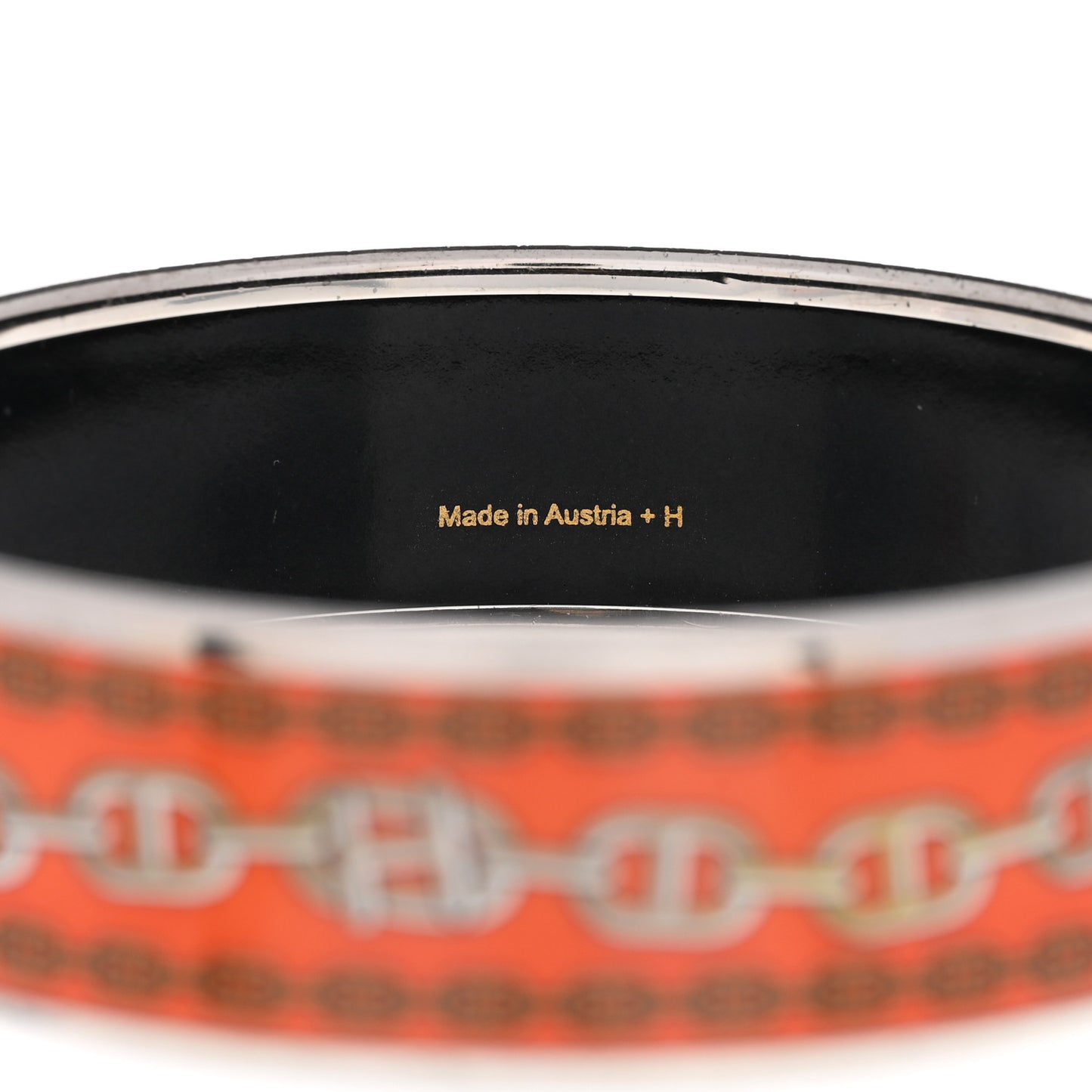 Enamel Printed Wide Chaine d'Ancre Bracelet 70