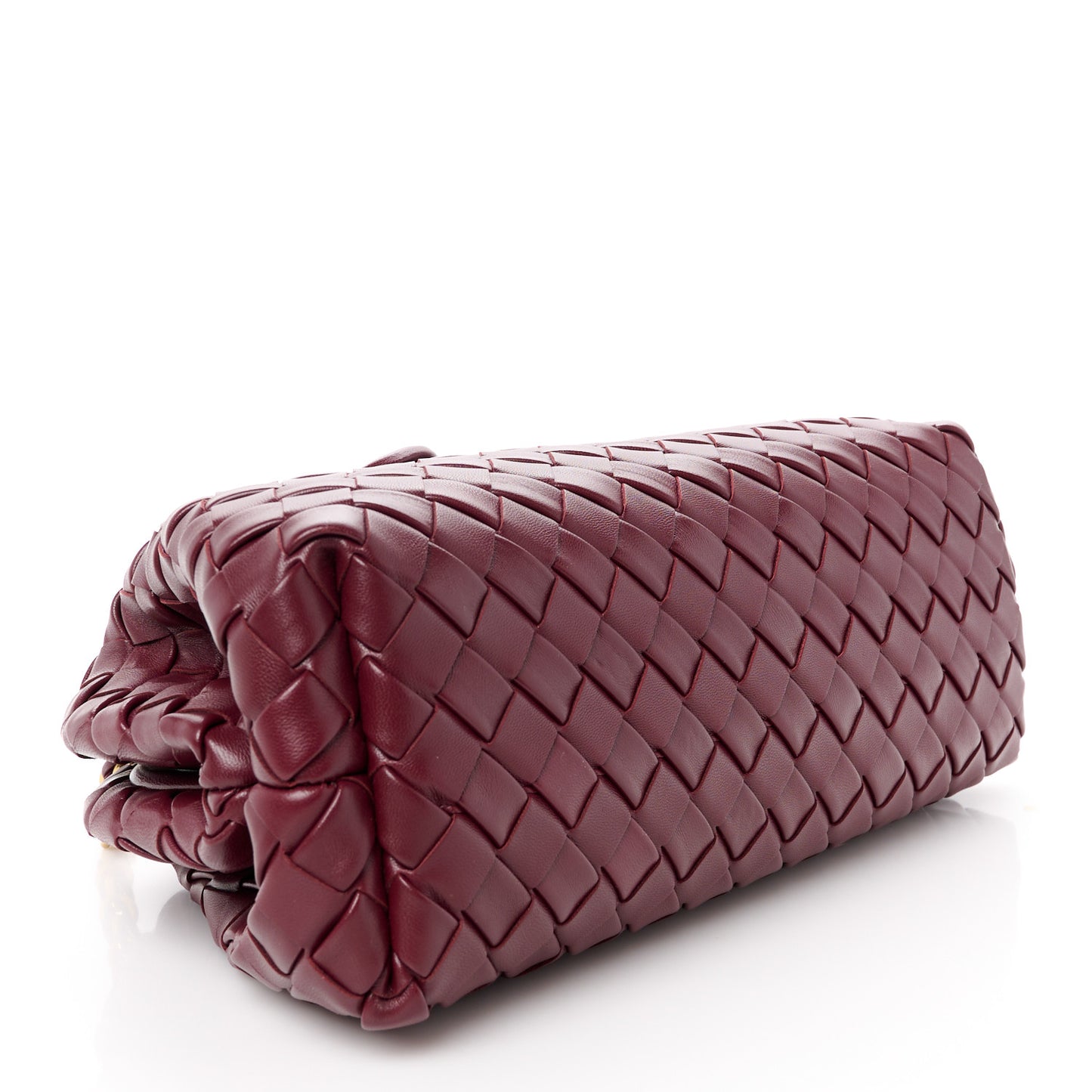 Nappa Intrecciato Teen The Lauren 1980 Clutch With Chain Barolo