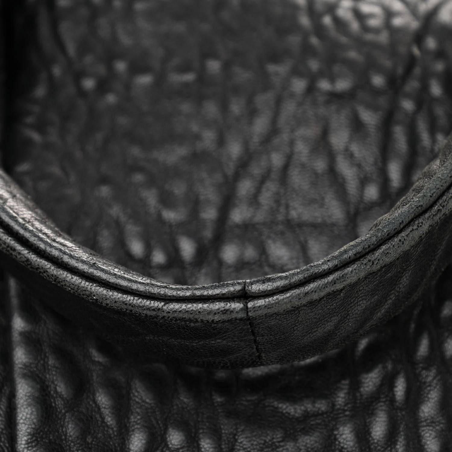 Alexander Wang Pebbled Lambskin Rocco Black Rose Gold Hardware 12 of 13
