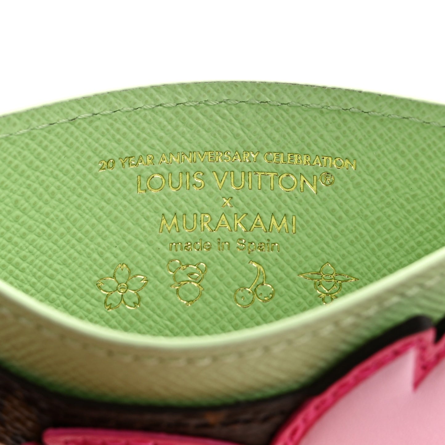 LV X TM Monogram Cherry Blossom Card Holder Sakura Brown