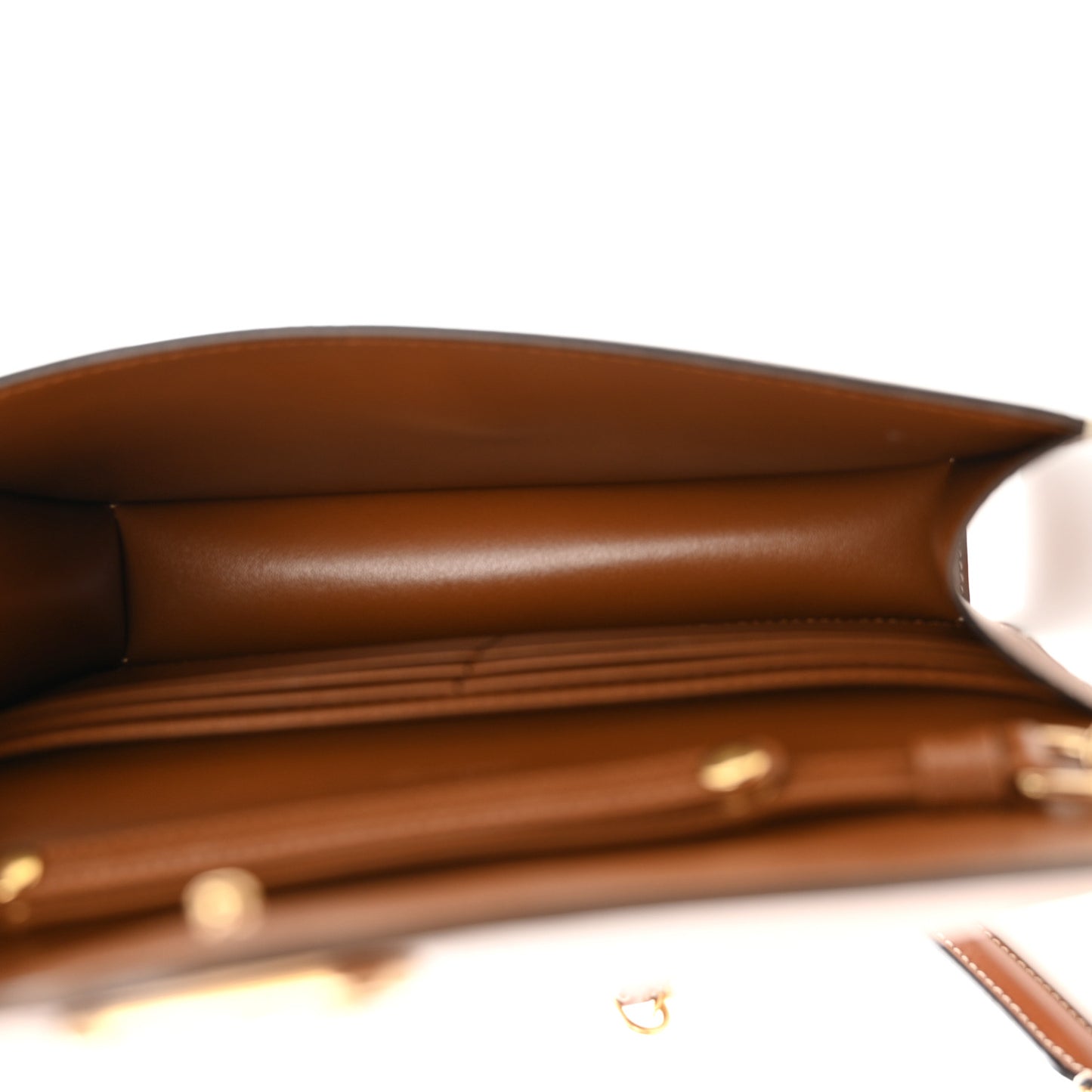 Triomphe Canvas Maillon Wallet On Chain Bag Tan