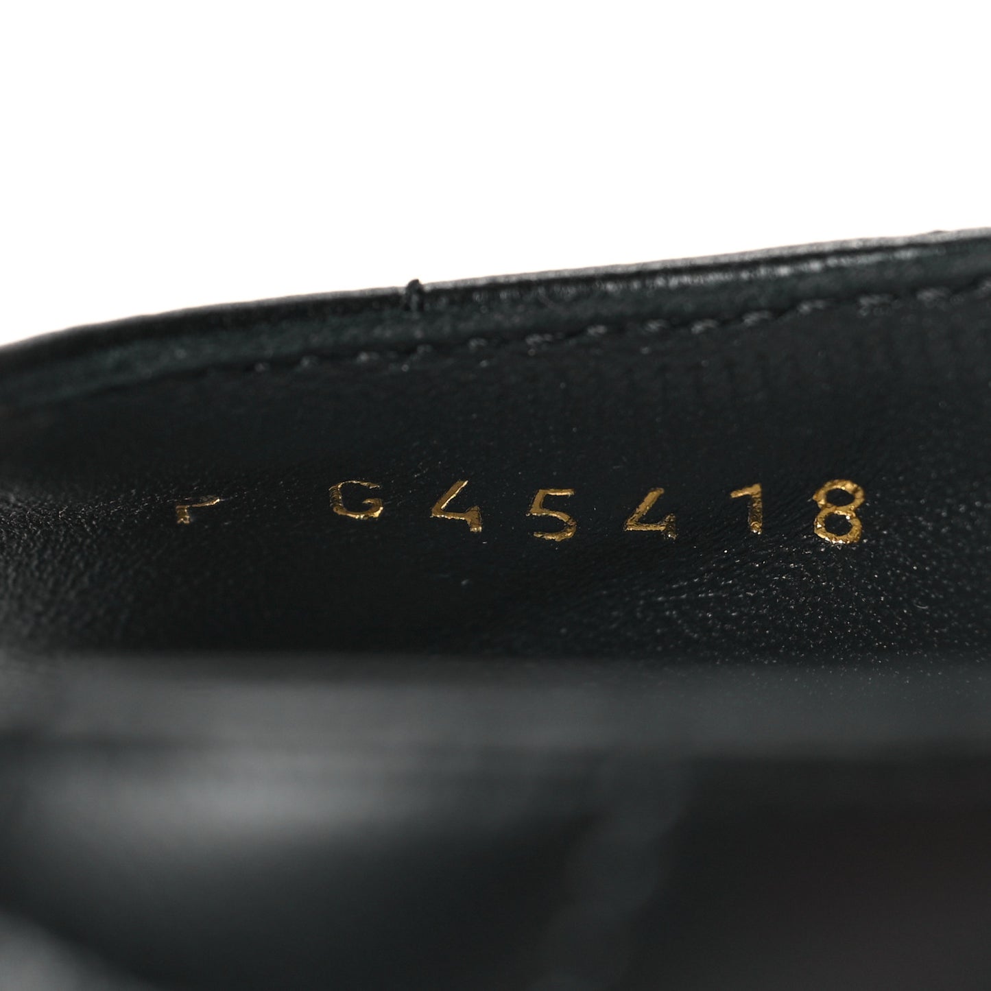 Lambskin Patent Quilted Wedge Sandals 36.5 Black