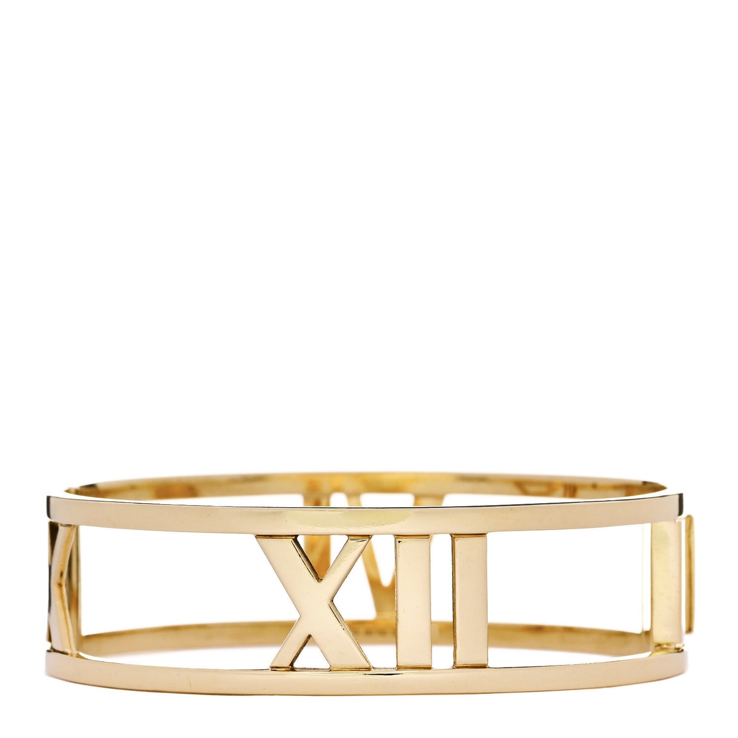 18K Yellow Gold Atlas Wide Open Bangle Bracelet