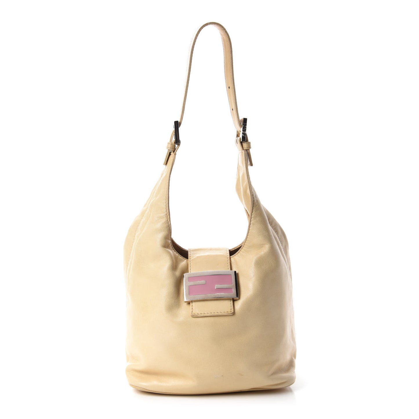 Nappa Small Hobo Beige