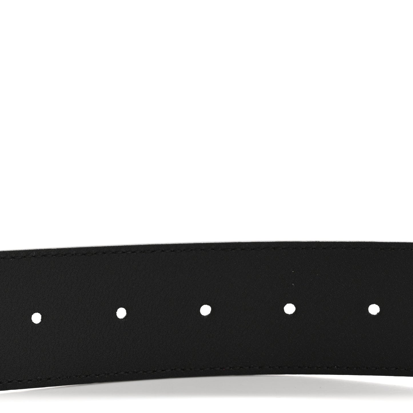 Textured Calfskin Double G 40mm Belt 100 40 Black